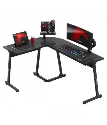 Eck-Gaming-Tisch Huzaro...