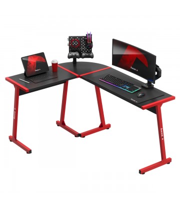 Eck-Gaming-Tisch Huzaro...
