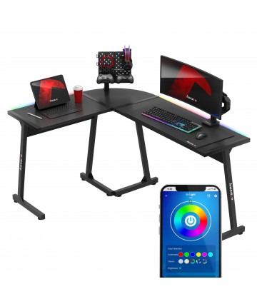 Eck-Gaming-Tisch HUZARO...