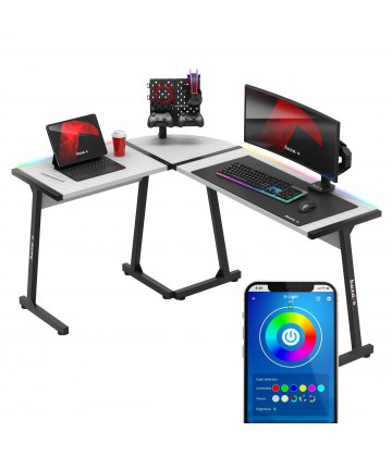 Eck-Gaming-Tisch HUZARO...