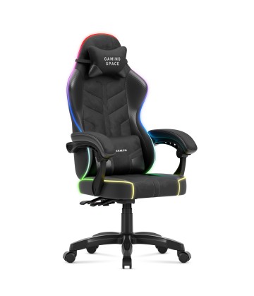Velours-Gaming-Stuhl Huzaro...