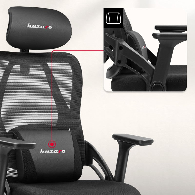 Fotel gamingowy Huzaro Combat 2.7 Black