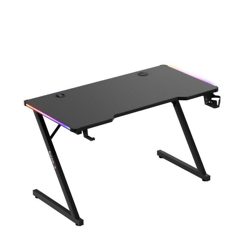 Biurko Gamingowe Huzaro Hero 2.5 RGB LED Black 120 cm