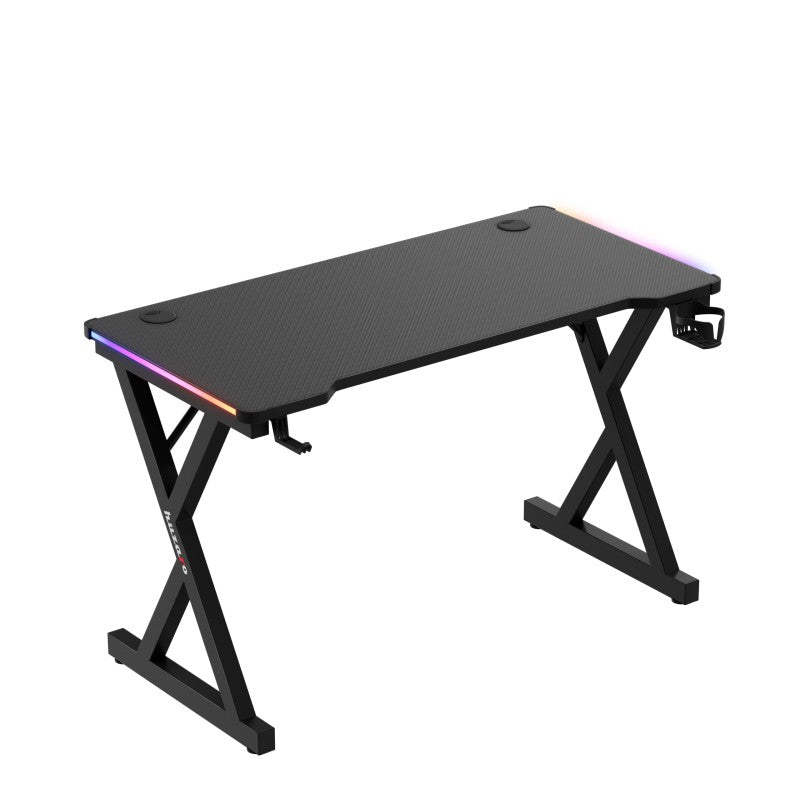 Biurko gamingowe LED Huzaro Hero 2.3 RGB 120 cm