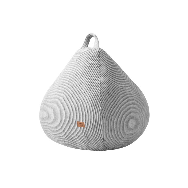 Sztruksowa pufa worek szara Mark Adler Comfy 1.0 Grey