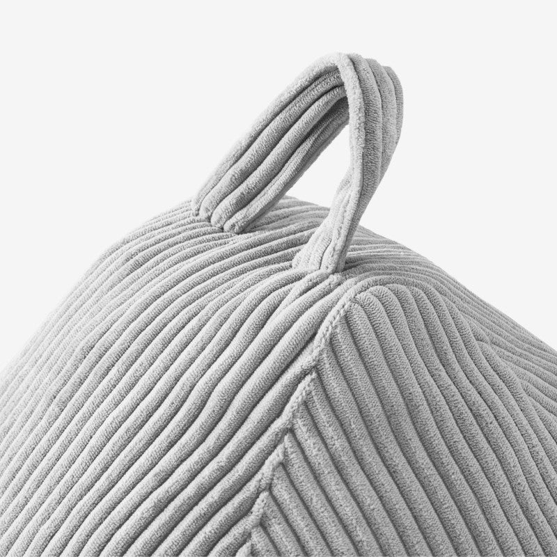 Sztruksowa pufa worek szara Mark Adler Comfy 1.0 Grey