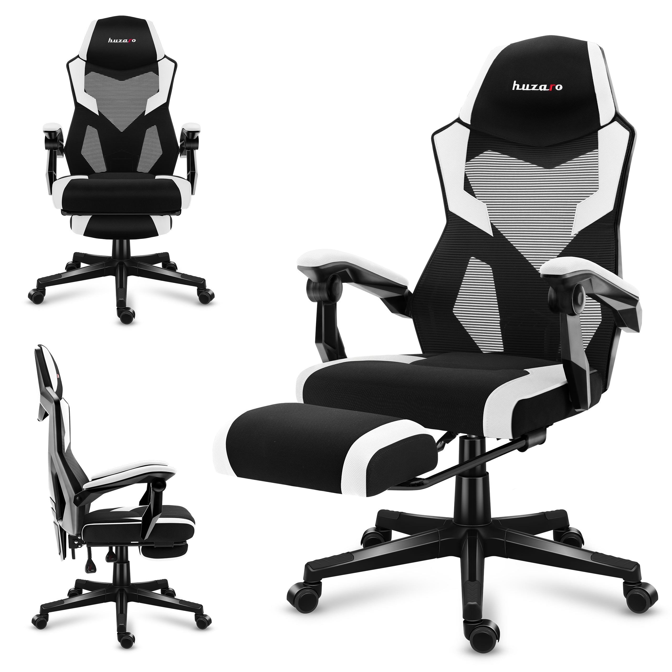 Gaming-Stuhl Huzaro Combat 3.1 White