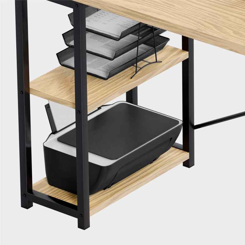Schreibtisch mit Regalen Mark Adler Leader 2.0 Craft 120 cm