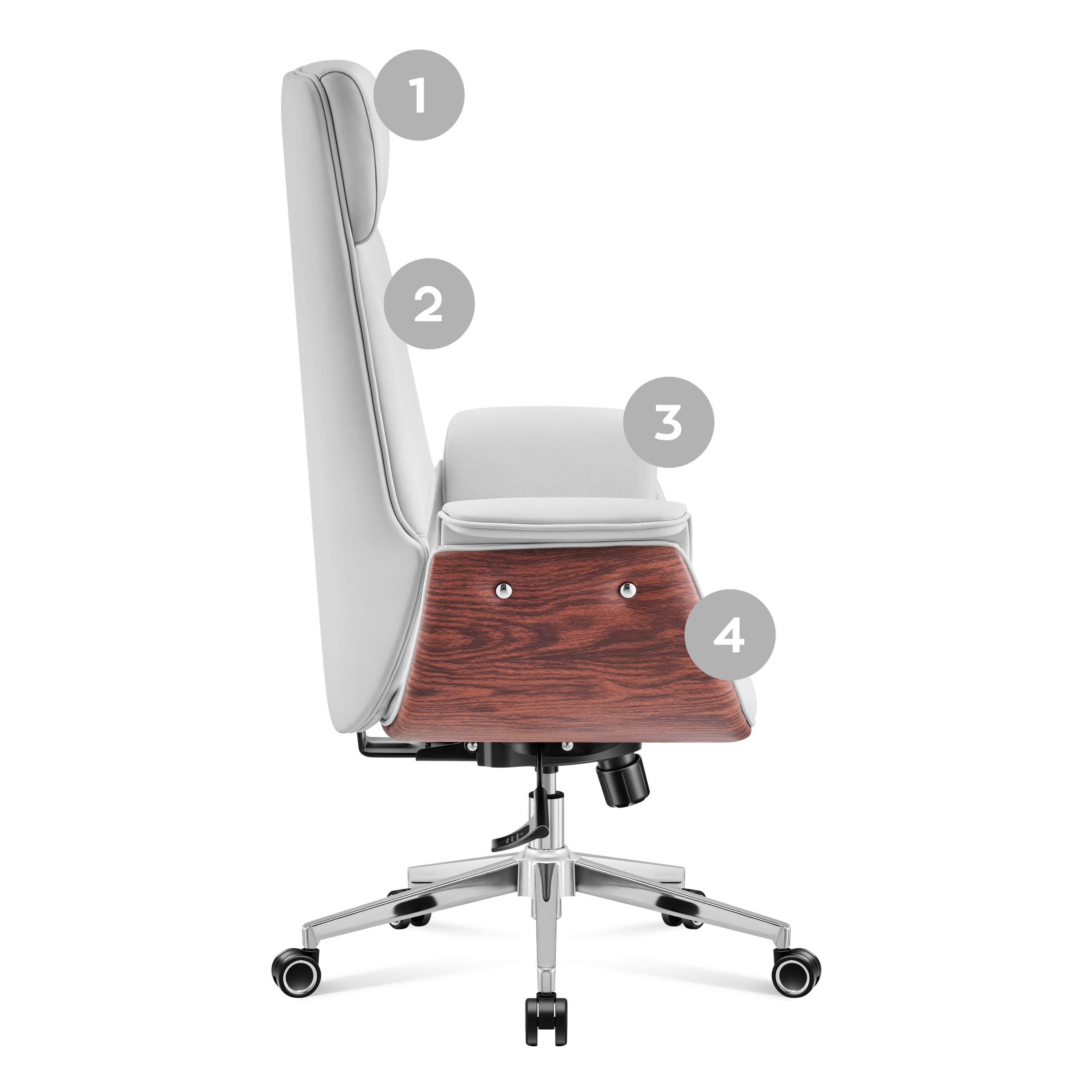 Bürostuhl Mark Adler Boss 8.2 Grau