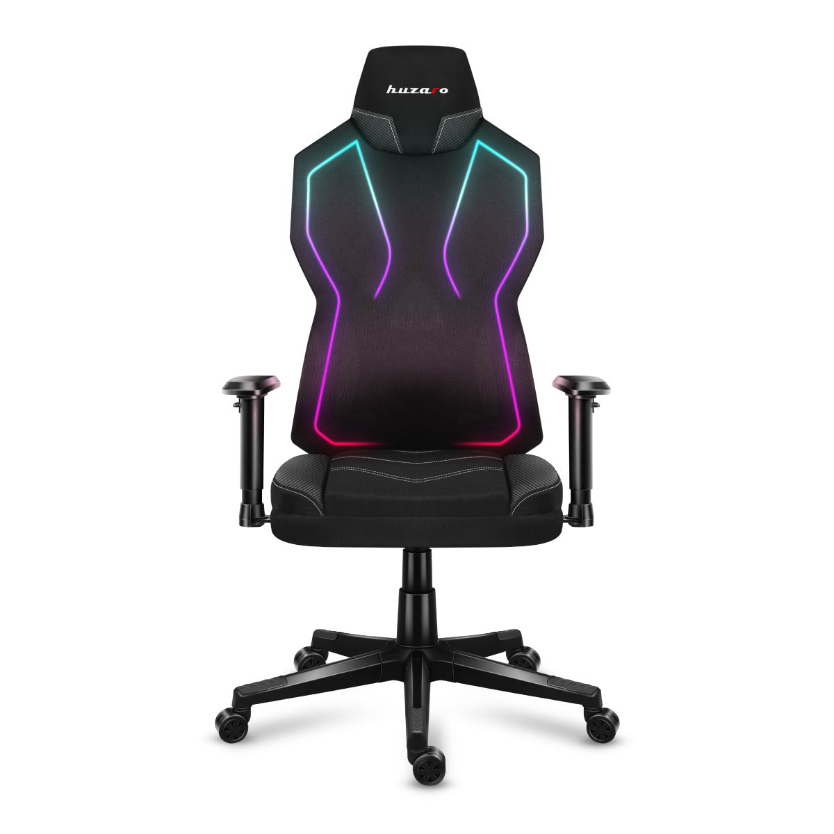 Gaming-Stuhl HUZARO Combat 6.2 RGB Schwarz