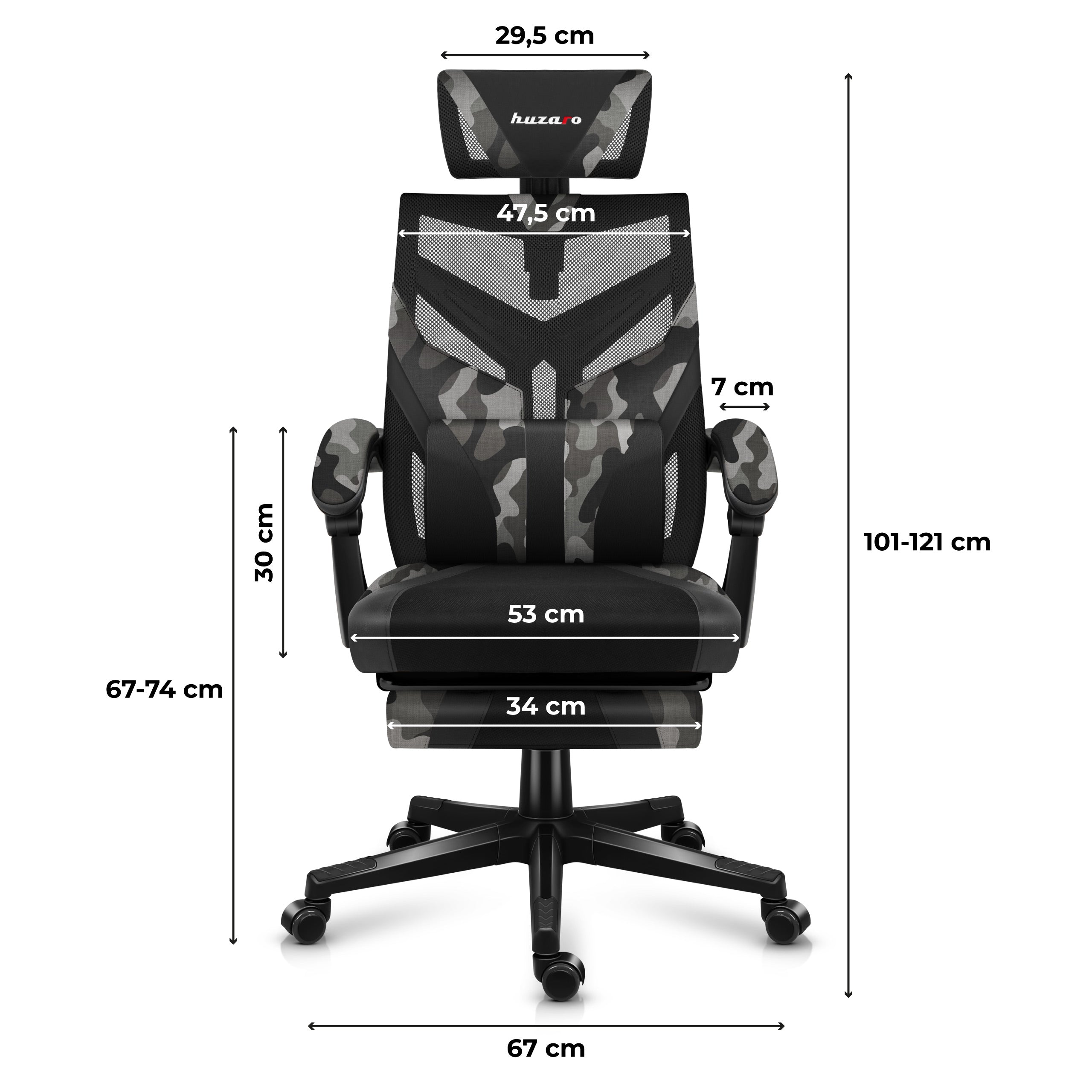 Gaming-Sessel Huzaro Combat 5.0 Camo