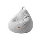 Cord-Sitzsack Grau Mark Adler Comfy 1.0 Grey