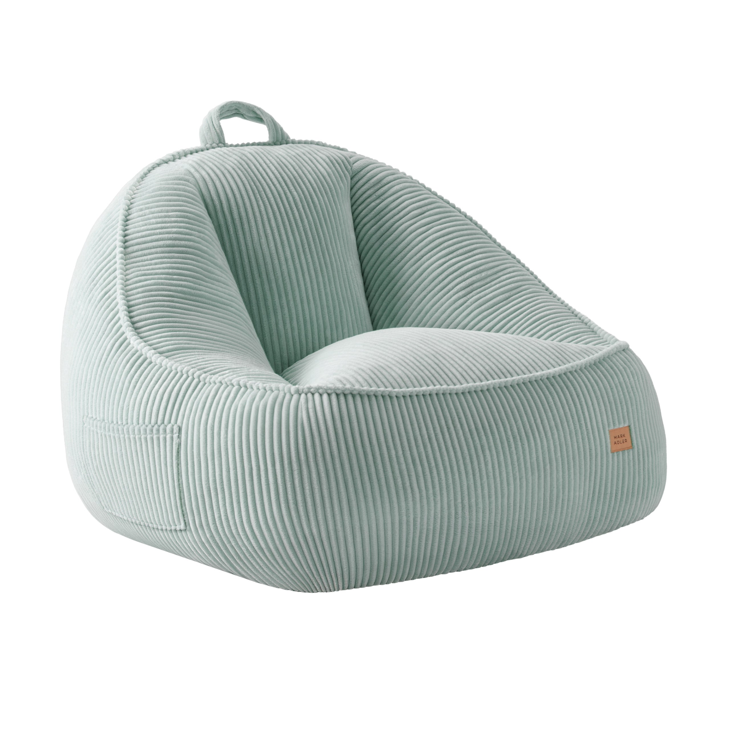 Cord-Sesselsessel mit Rückenlehne Mark Adler Comfy 4.0 Sage