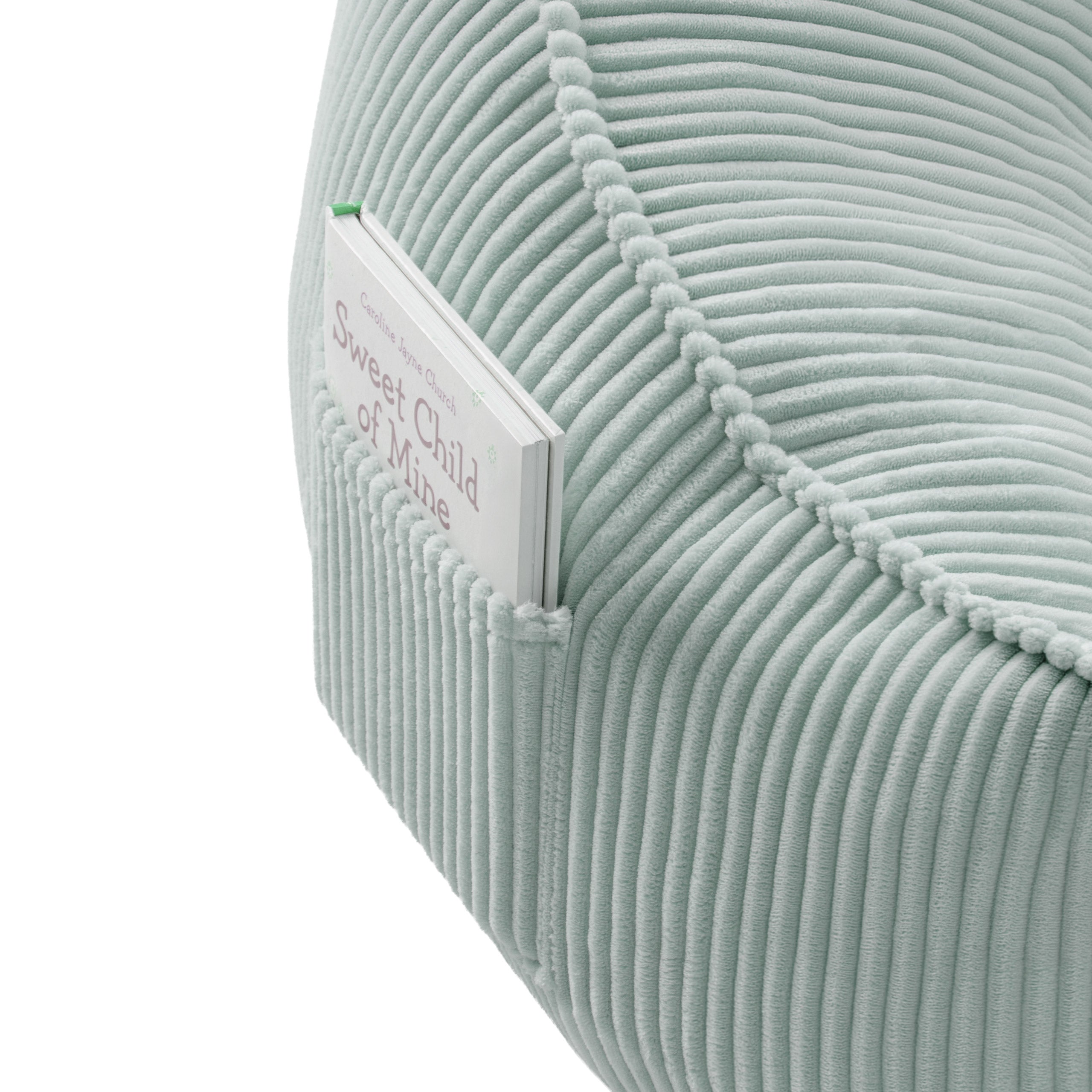 Cord-Sesselsessel mit Rückenlehne Mark Adler Comfy 4.0 Sage