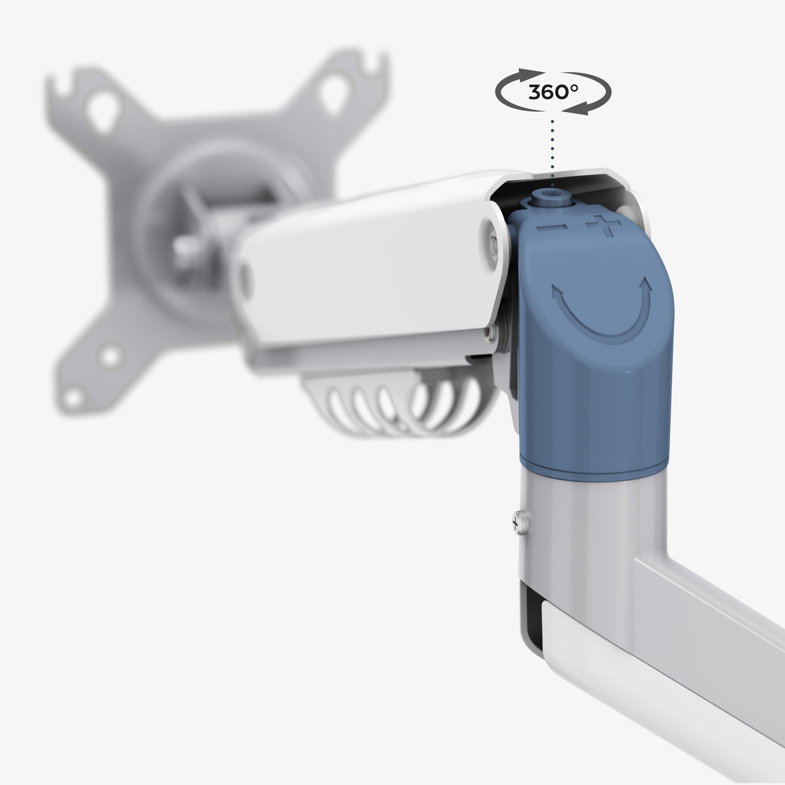 Arm mit 360° Drehung