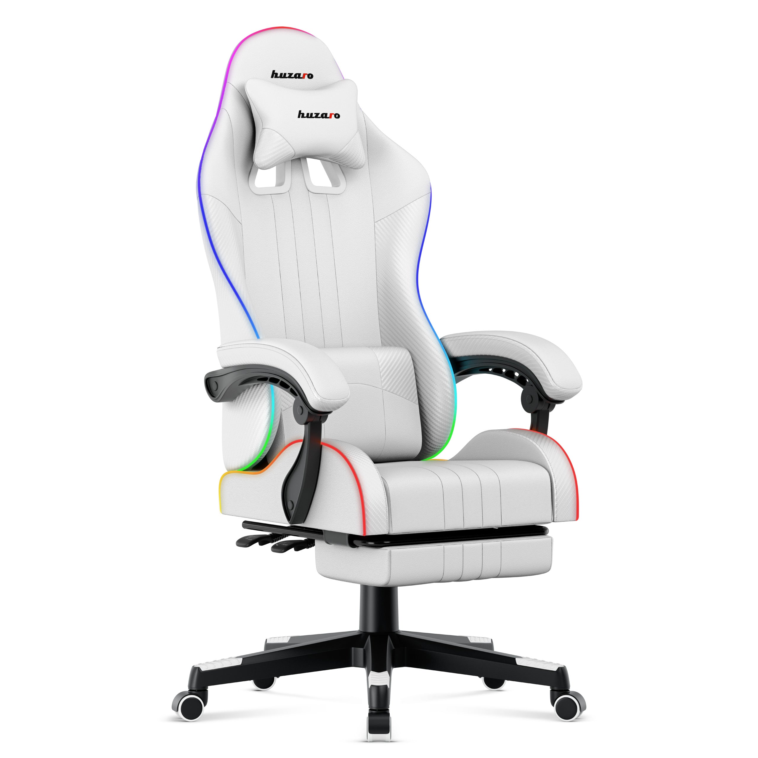Gaming-Stuhl HUZARO Force 4.7 RGB White