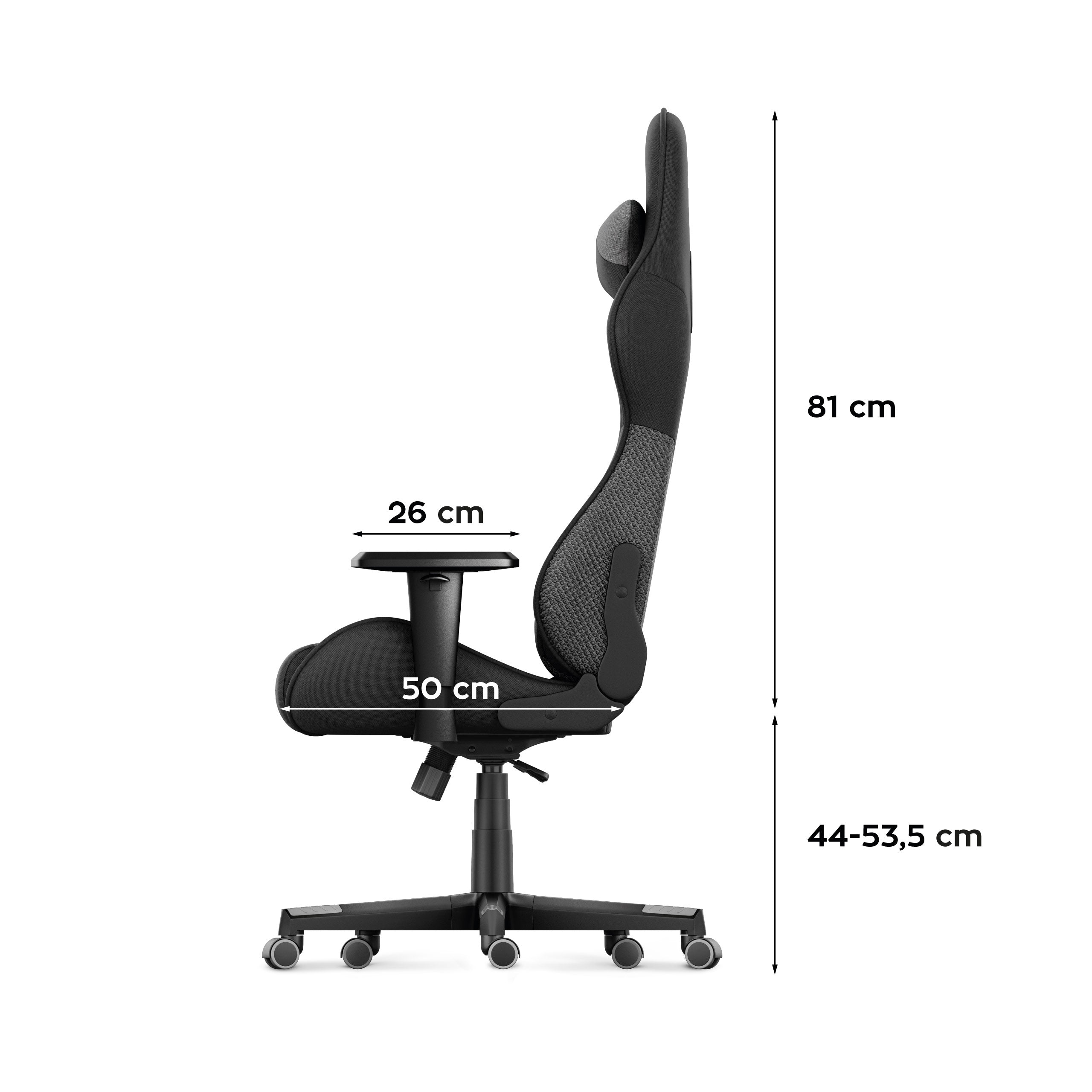 Gaming-Stuhl HUZARO FORCE 6.2 Grey Mesh