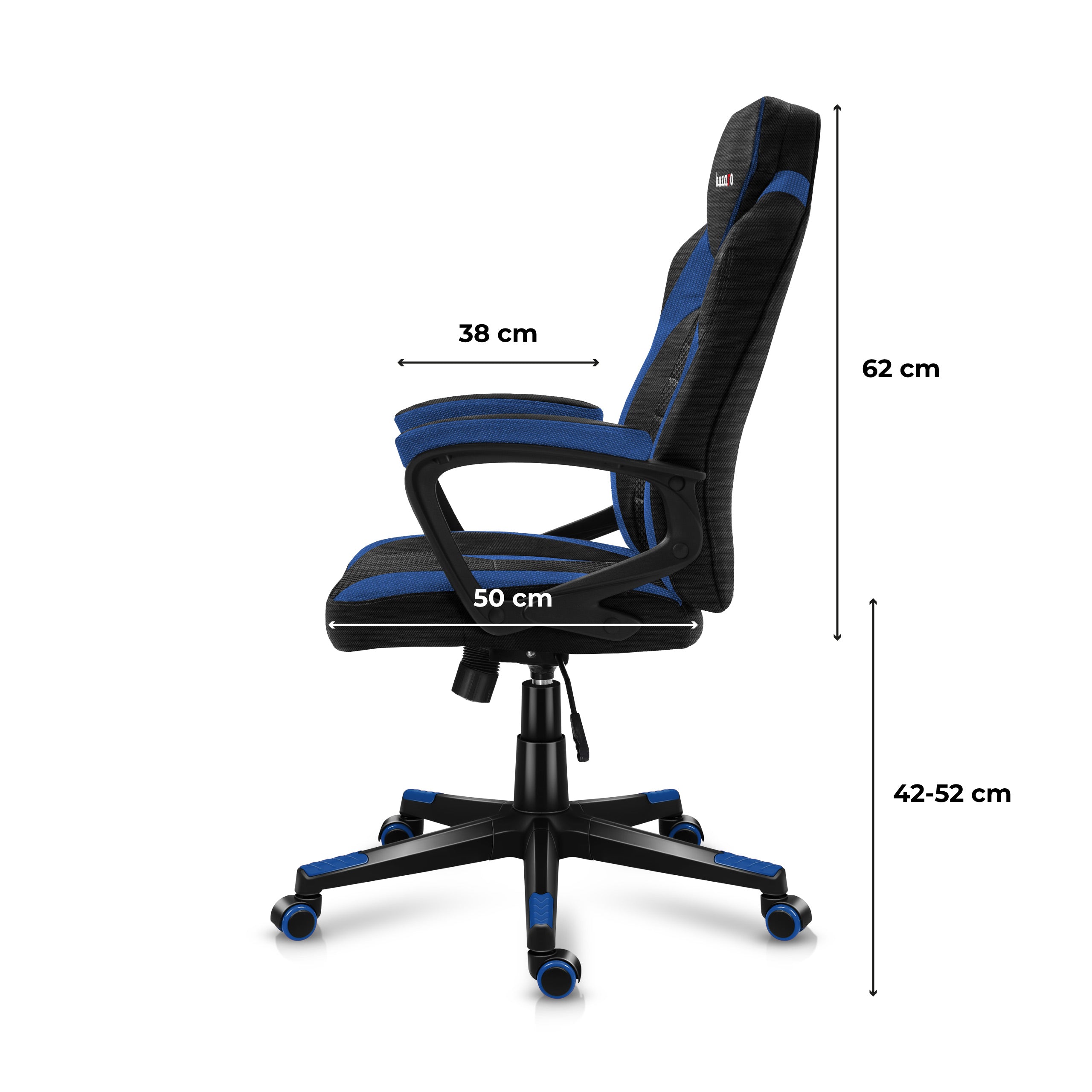 Gaming-Stuhl HUZARO FORCE 2.5 Blue Mesh