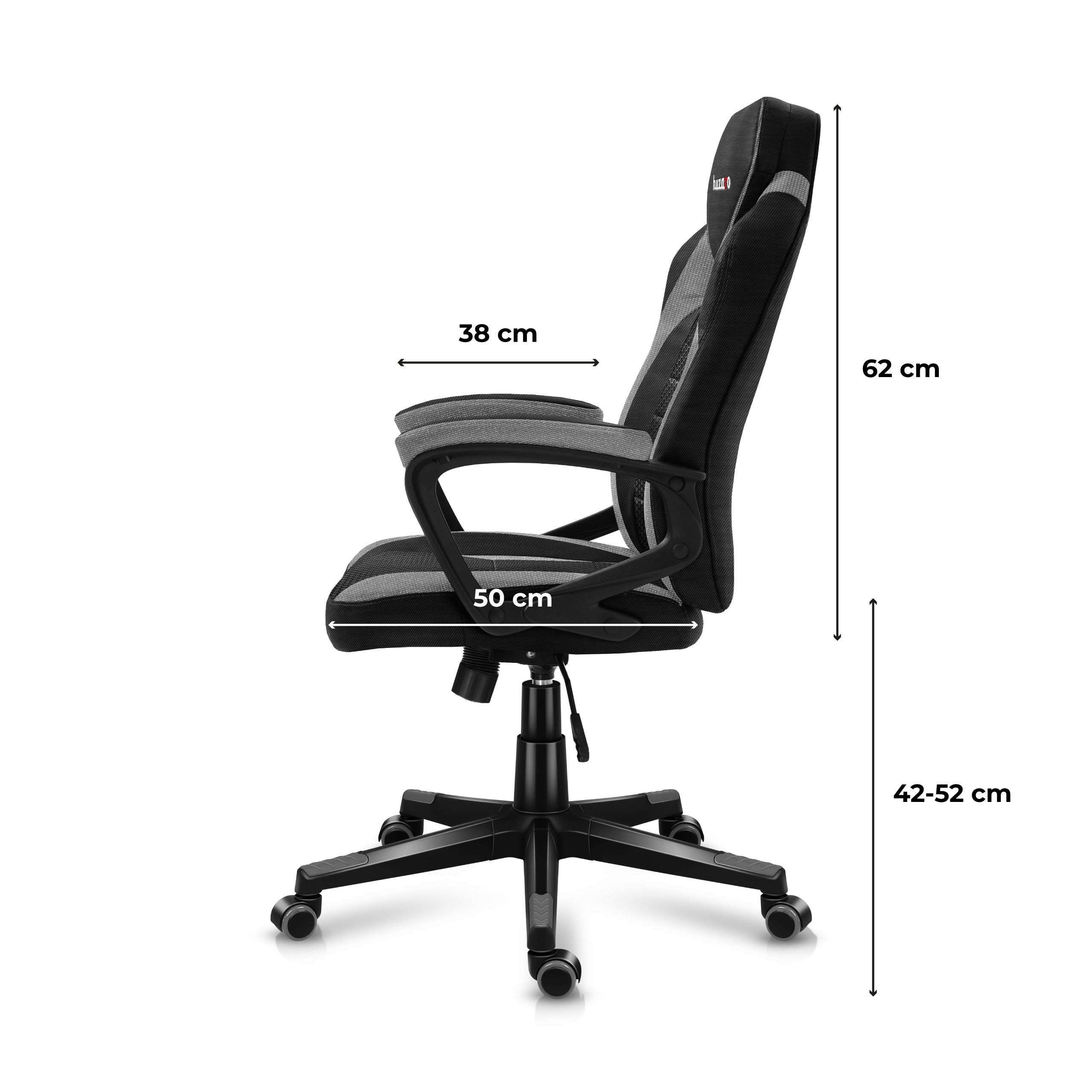 Gaming-Sessel HUZARO FORCE 2.5 Grey Mesh