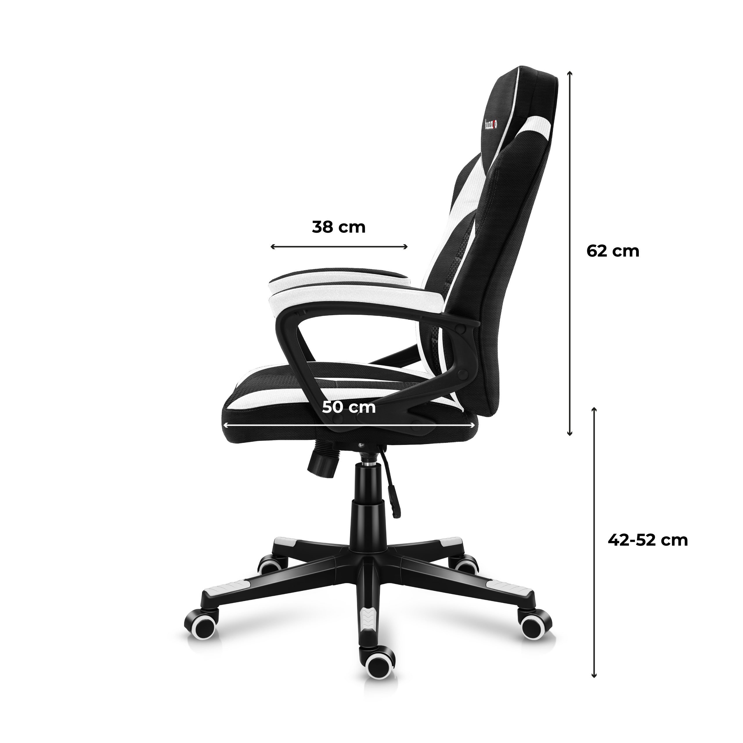 Gaming-Sessel Huzaro Force 2.5 White Mesh