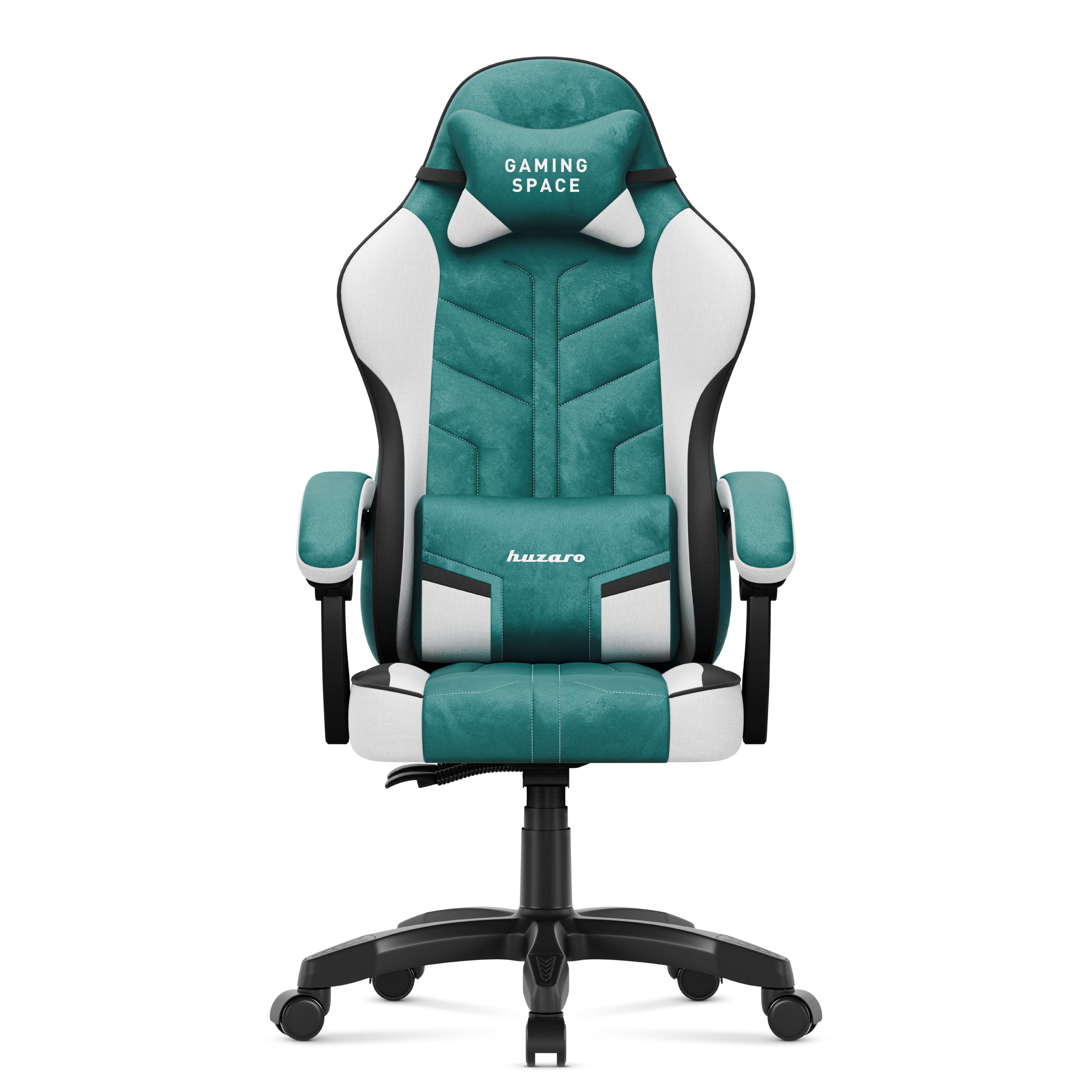 Gaming-Sessel aus Velours Huzaro Force 2.7 Green
