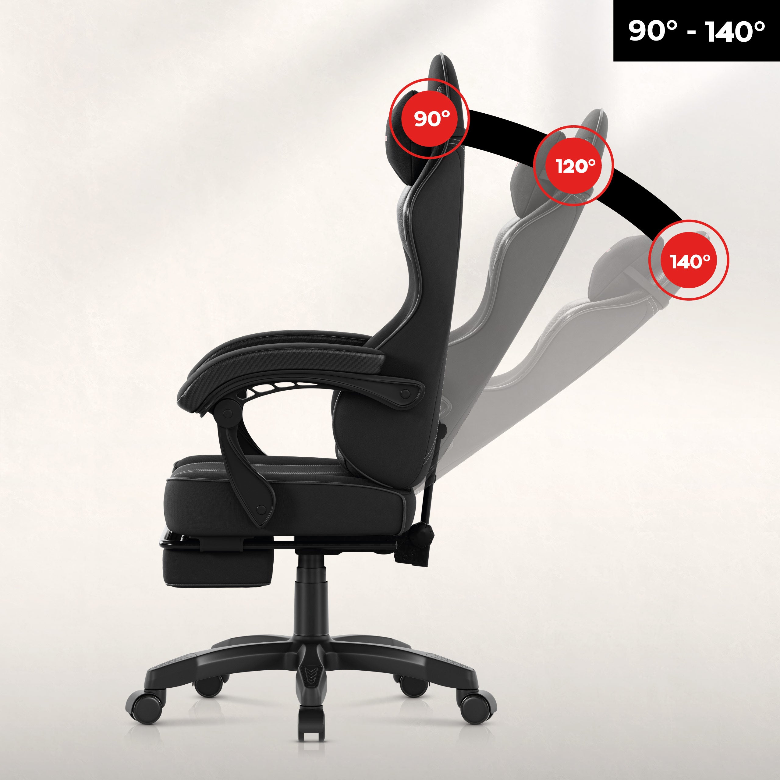 SeatRest-Funktion - Einstellung der Rückenlehne