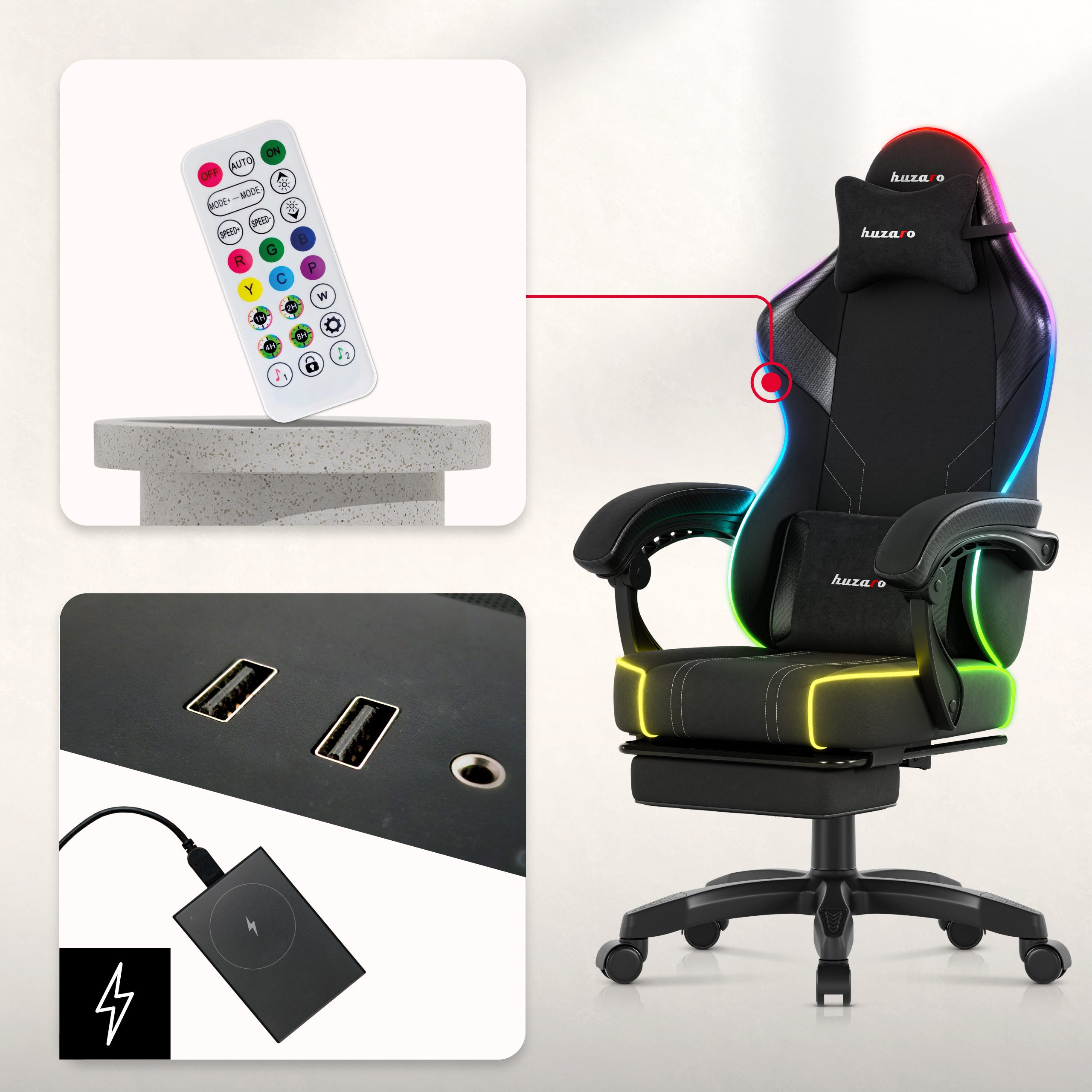 RGB-Beleuchtung, fernbedienbar