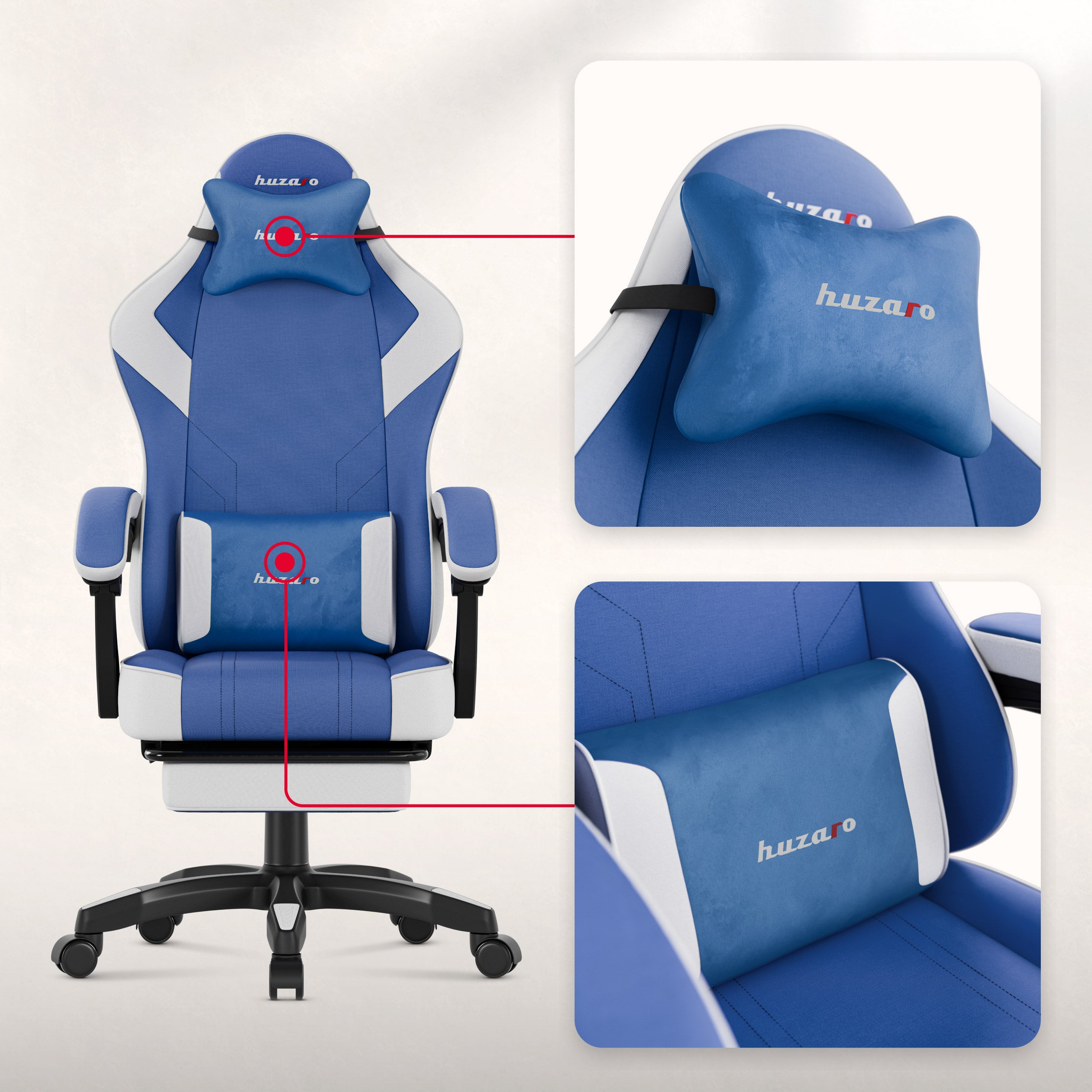 Gaming-Sessel Huzaro Force 3.7 Blue