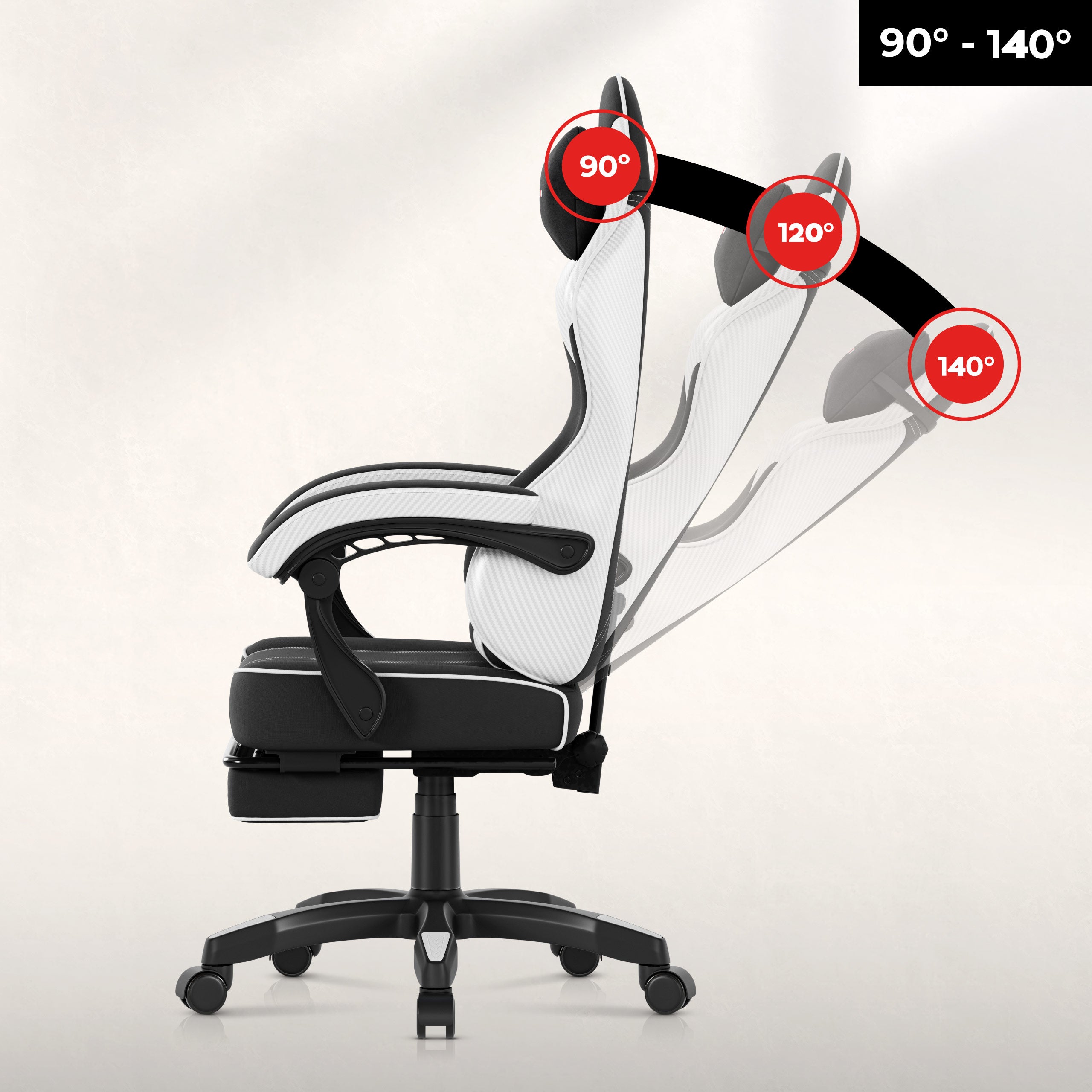 SeatRest-Funktion - Einstellung der Rückenlehne