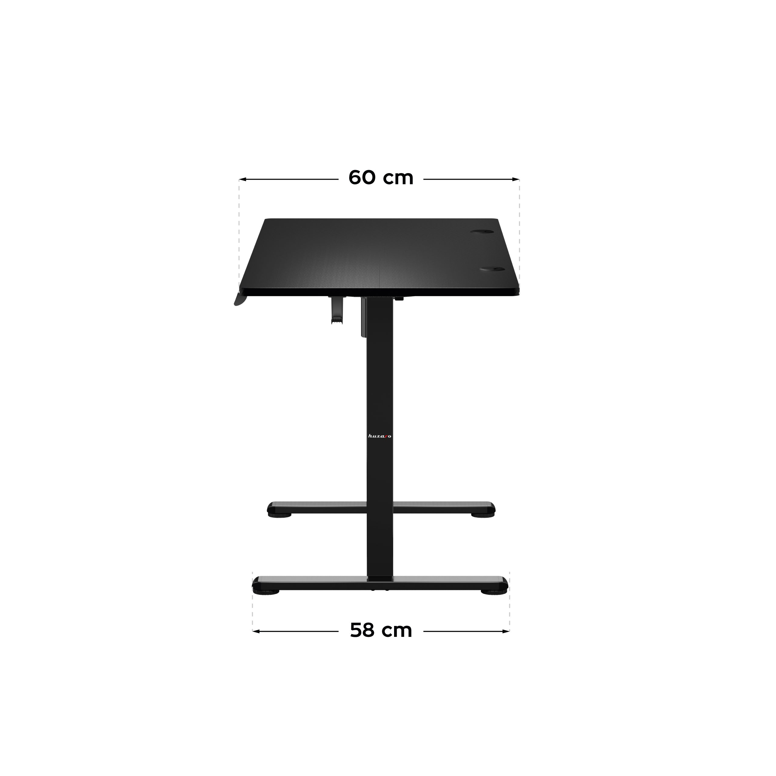 Elektrischer Schreibtisch Huzaro Hero 7.9 Black 100 cm