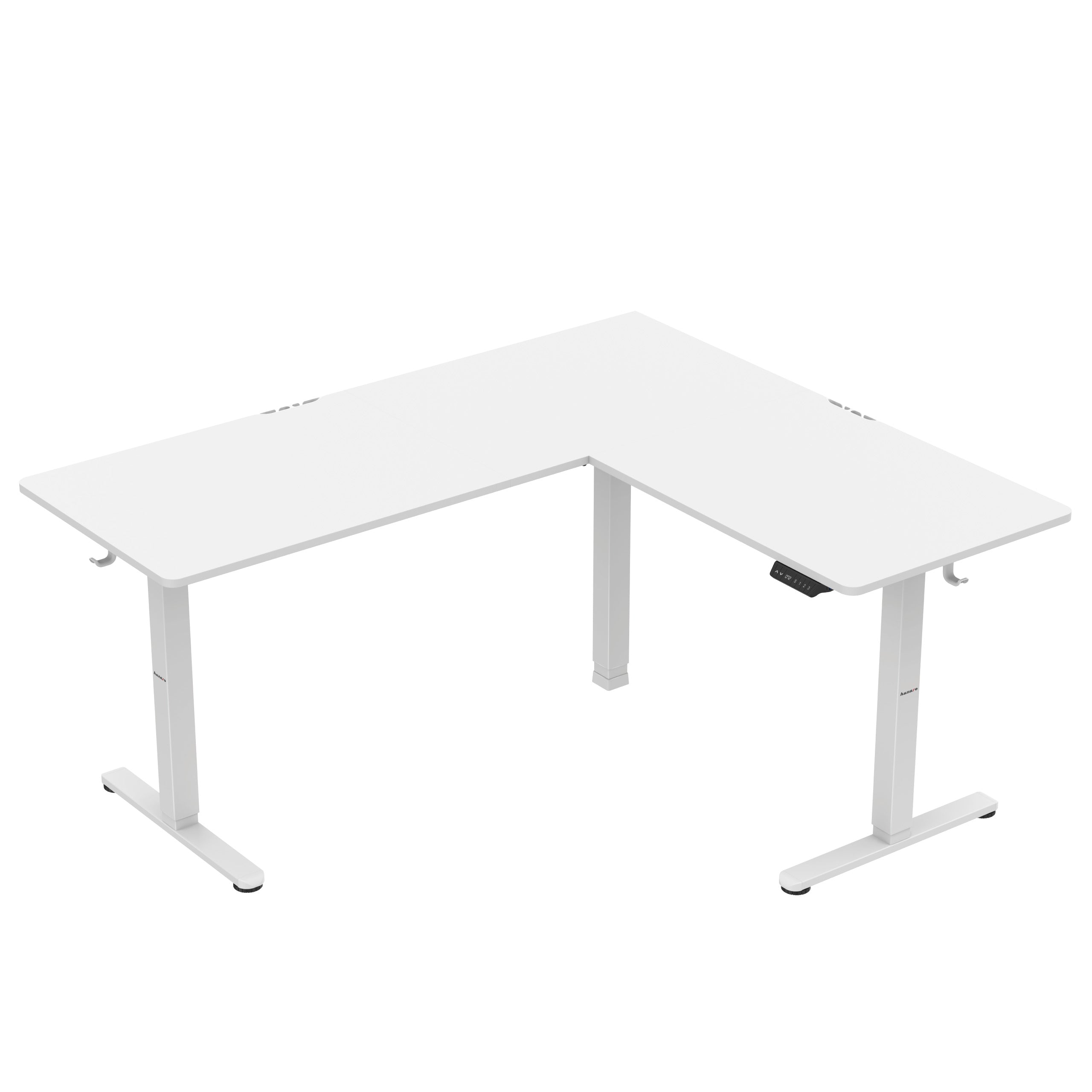 Huzaro Hero 9.5 White 160 cm elektrischer Eckschreibtisch