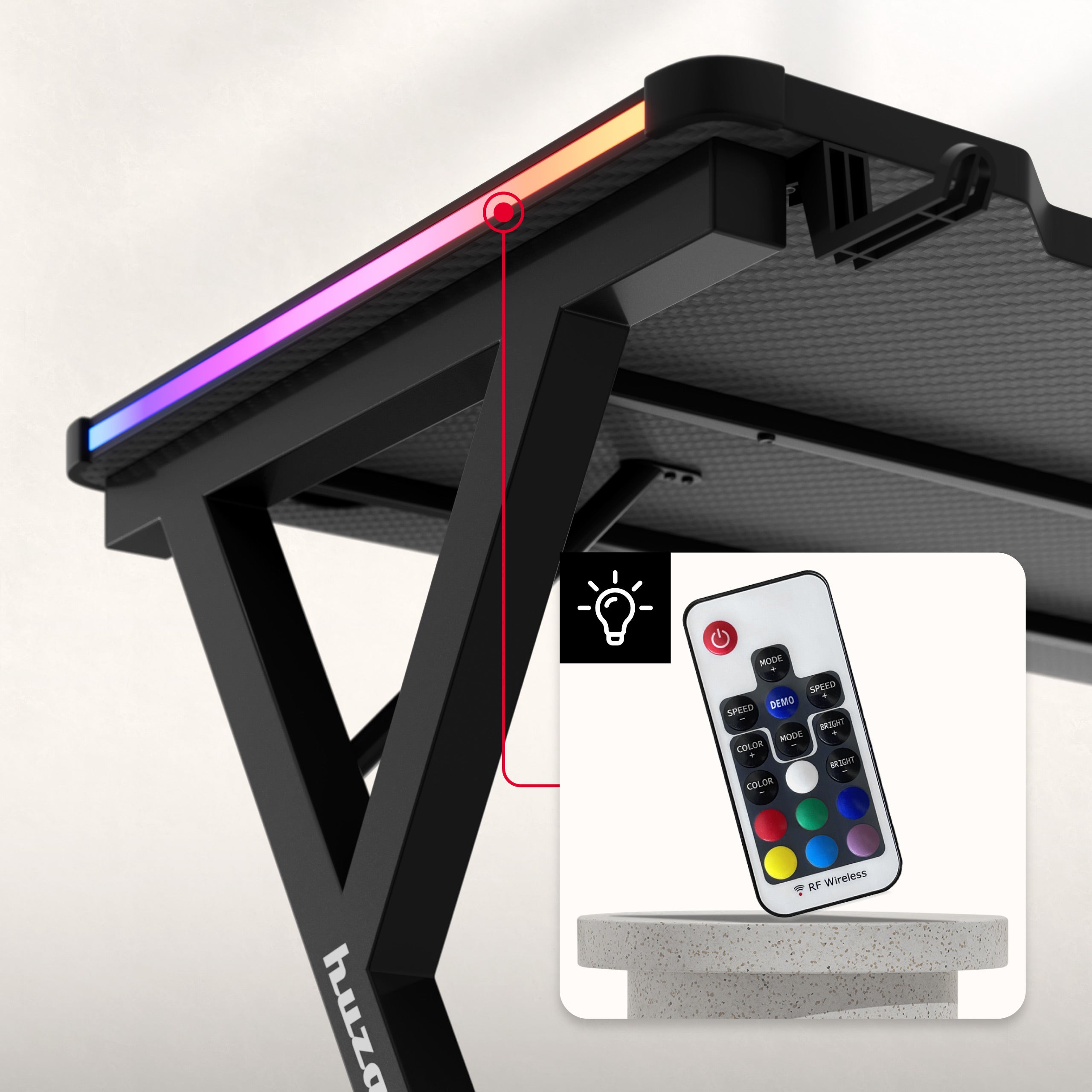 RGB-LED-Hintergrundbeleuchtung - schaffen Sie Ihre eigene Atmosphäre