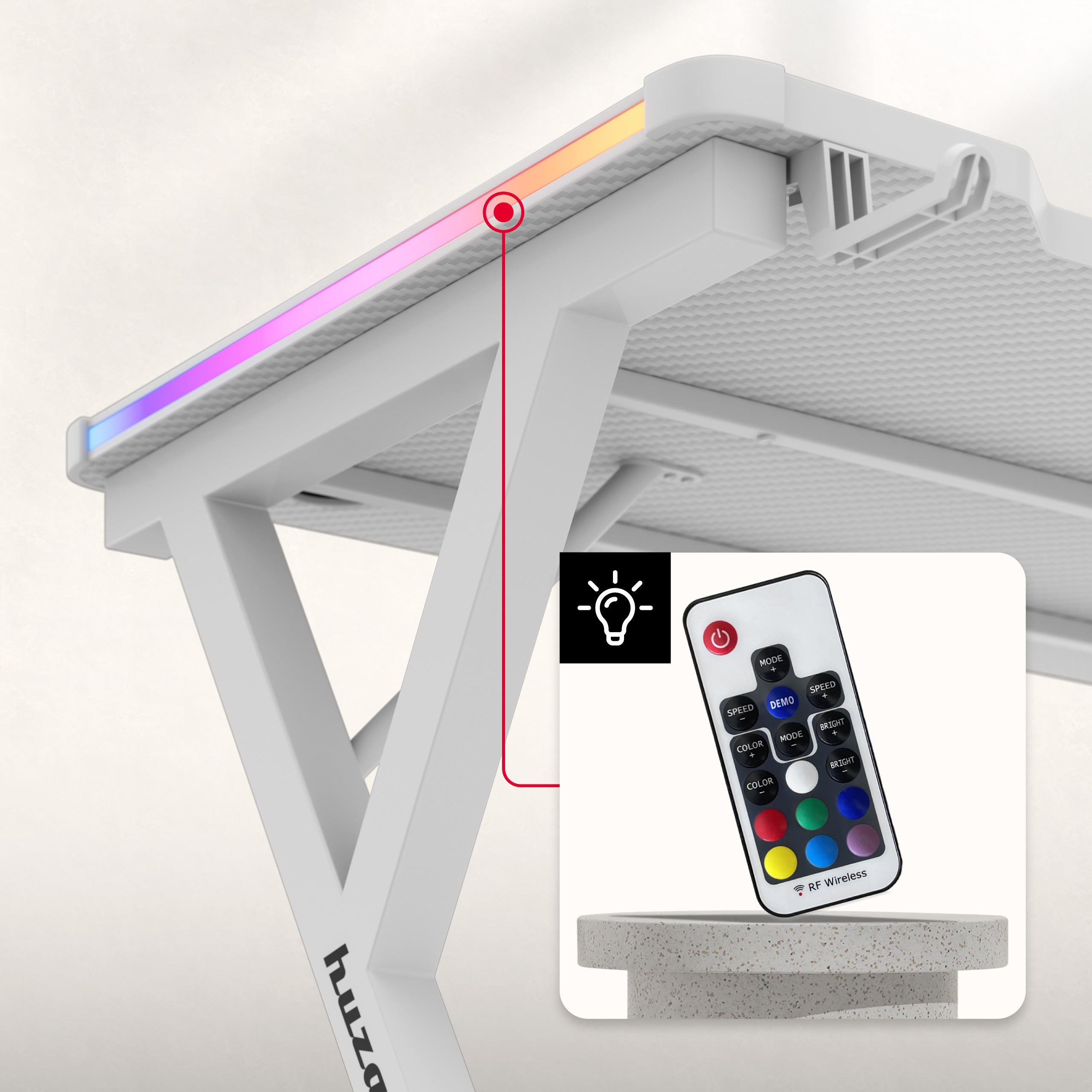 RGB-LED-Hintergrundbeleuchtung - schaffen Sie Ihre eigene Atmosphäre
