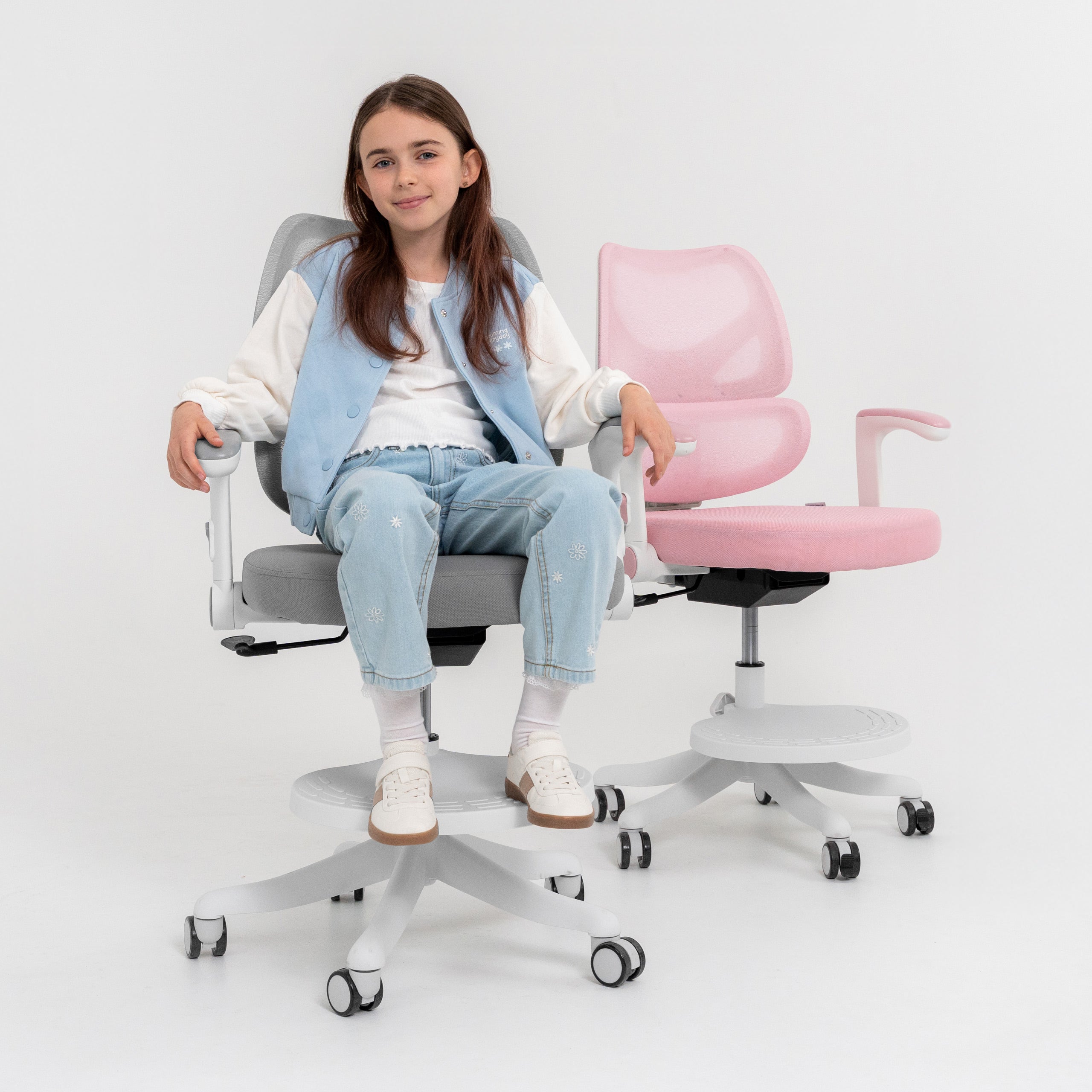 Ergonomischer Drehstuhl für Kinder - Komfort und Bequemlichkeit beim Lernen