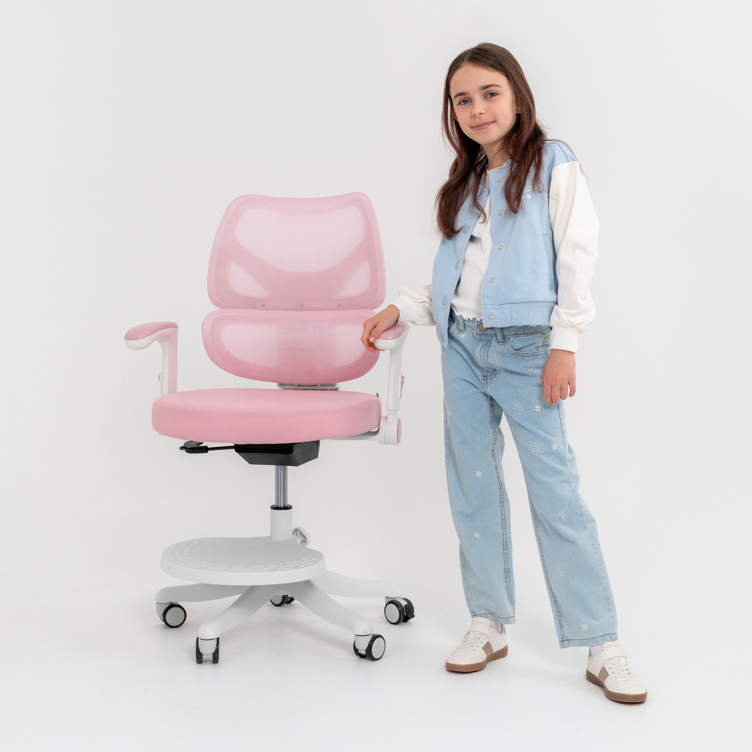Ergonomischer Drehstuhl für Kinder - Komfort und Bequemlichkeit beim Lernen