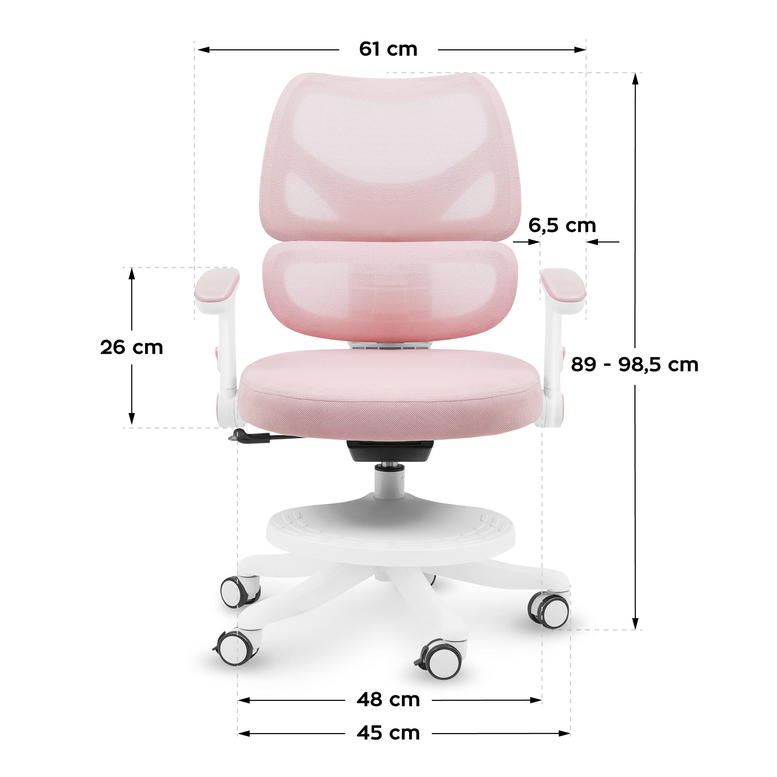 Drehstuhl Mark Adler Junior 5.3 Pink