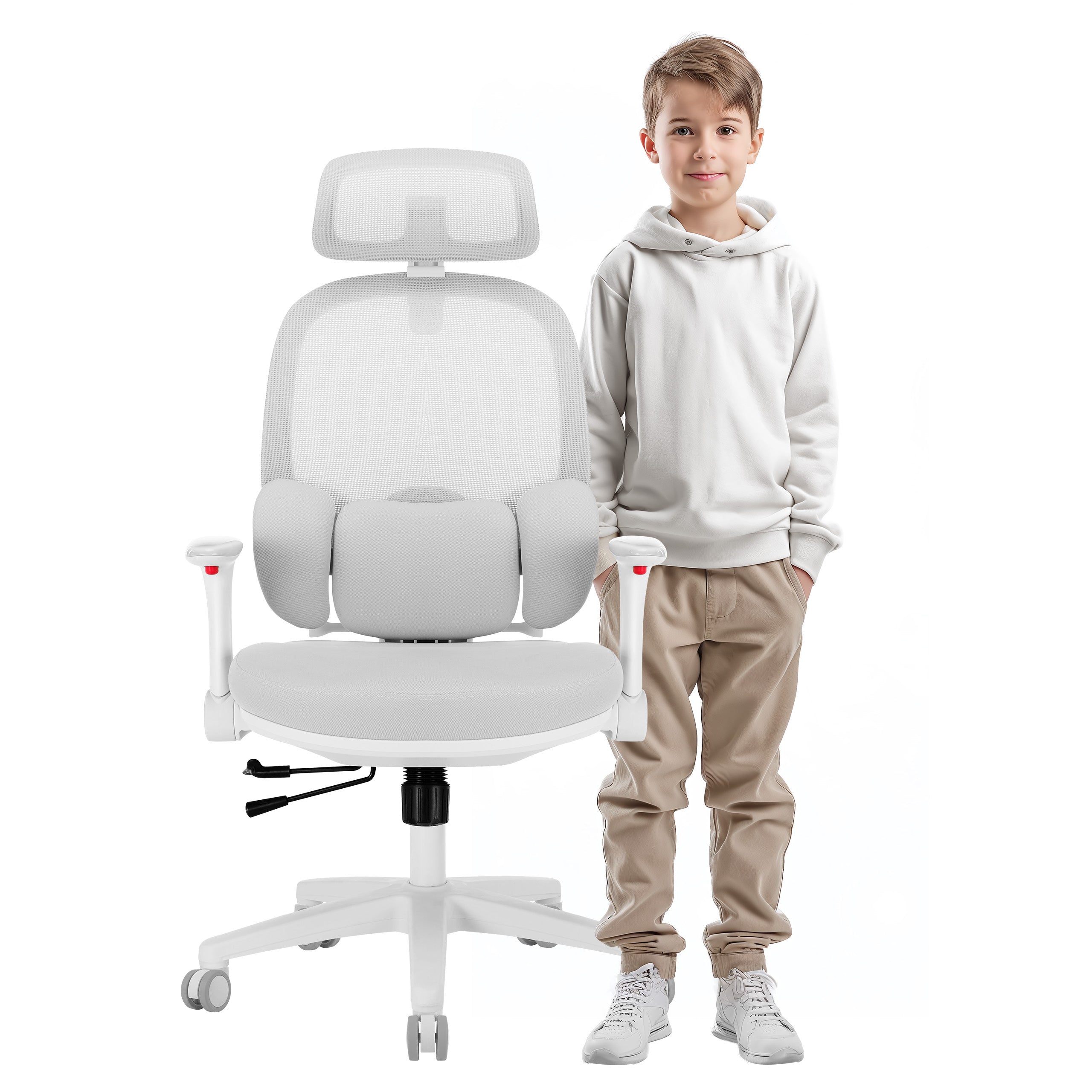 Ergonomischer Kindersessel Mark Adler Junior 6.3 Grey