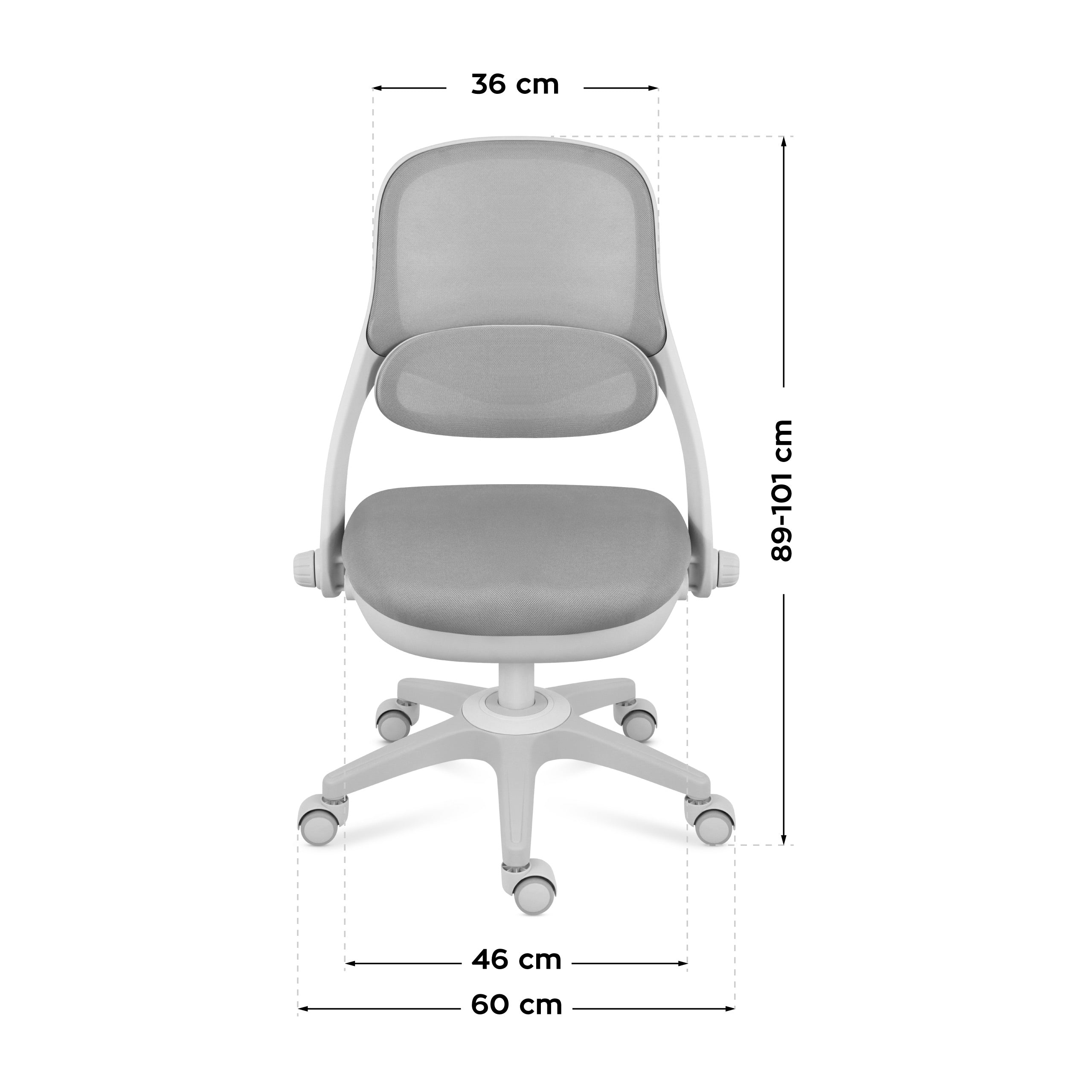 Kinderdrehstuhl Mark Adler Junior 4.7 Grau