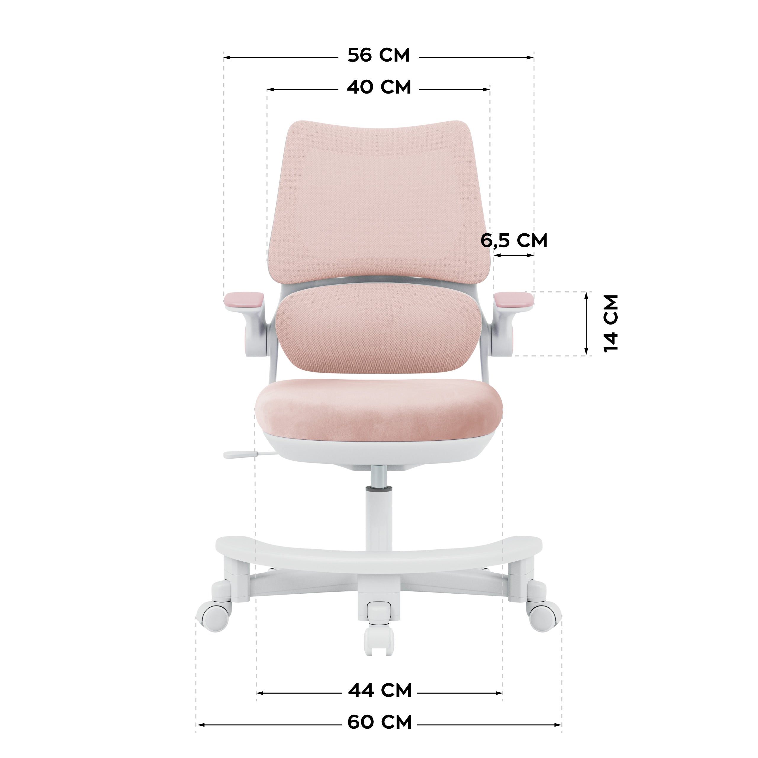Schreibtischstuhl für Kinder Mark Adler Junior 5.7 Pink