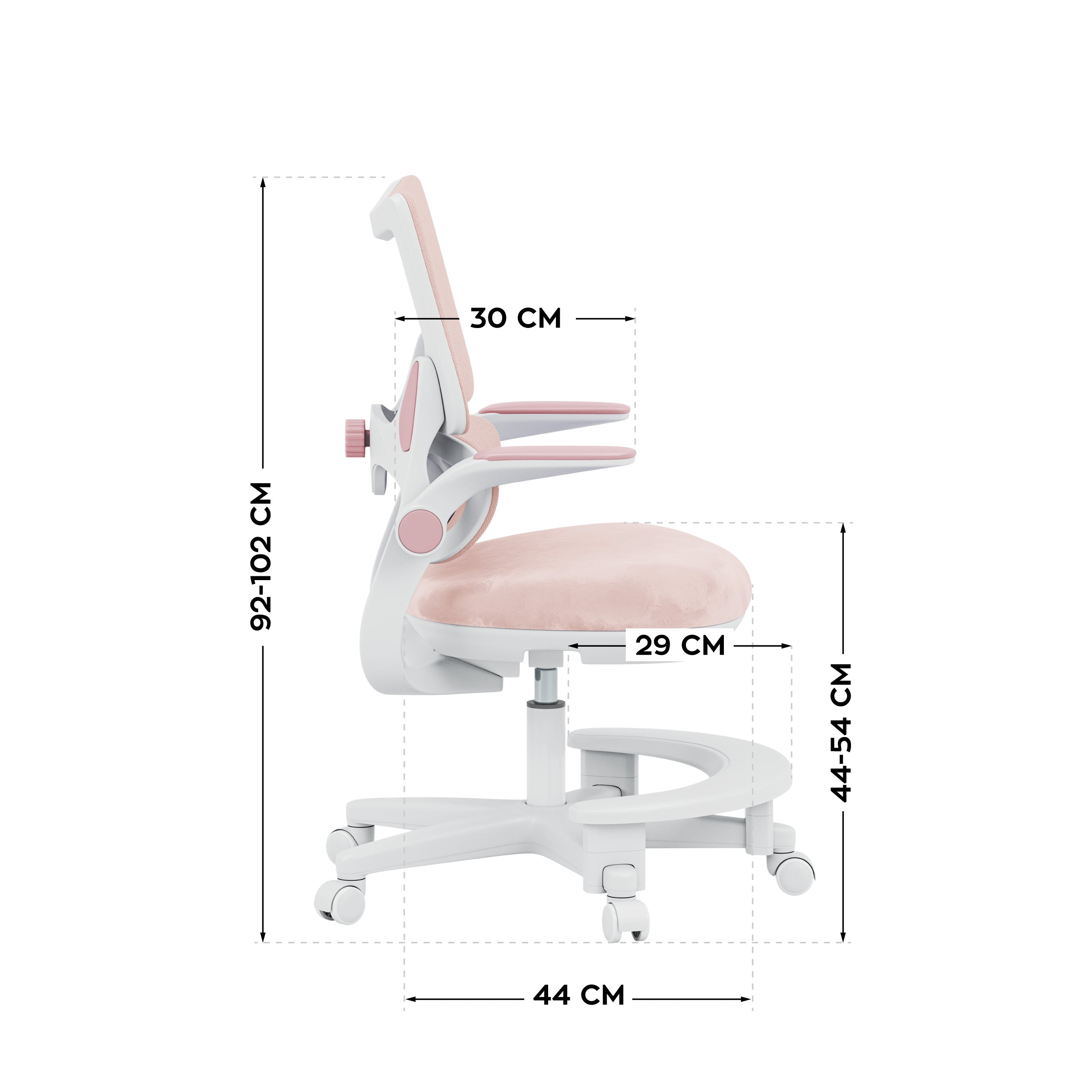 Schreibtischstuhl für Kinder Mark Adler Junior 5.7 Pink