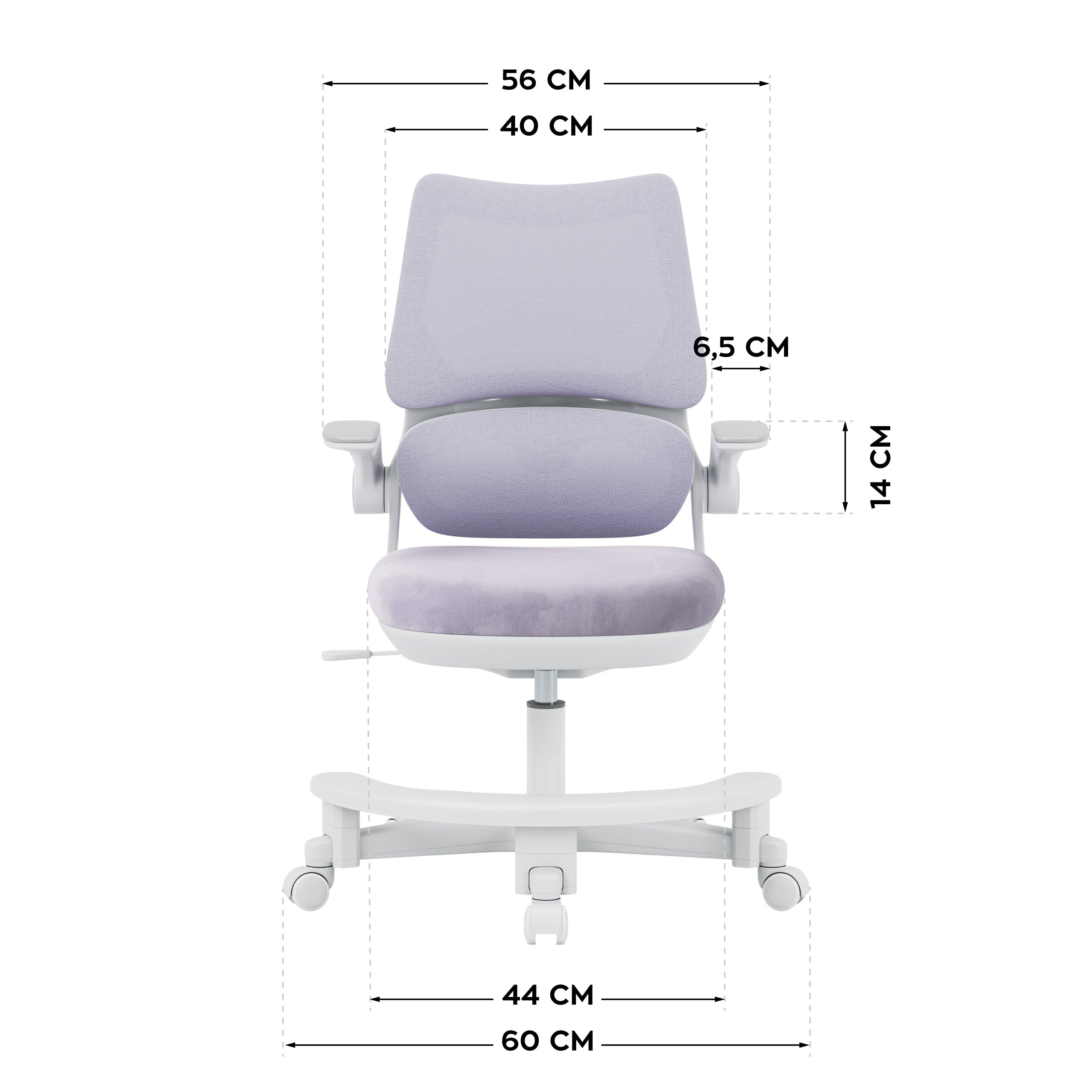 Kinderschreibtischstuhl Mark Adler Junior 5.7 Purple