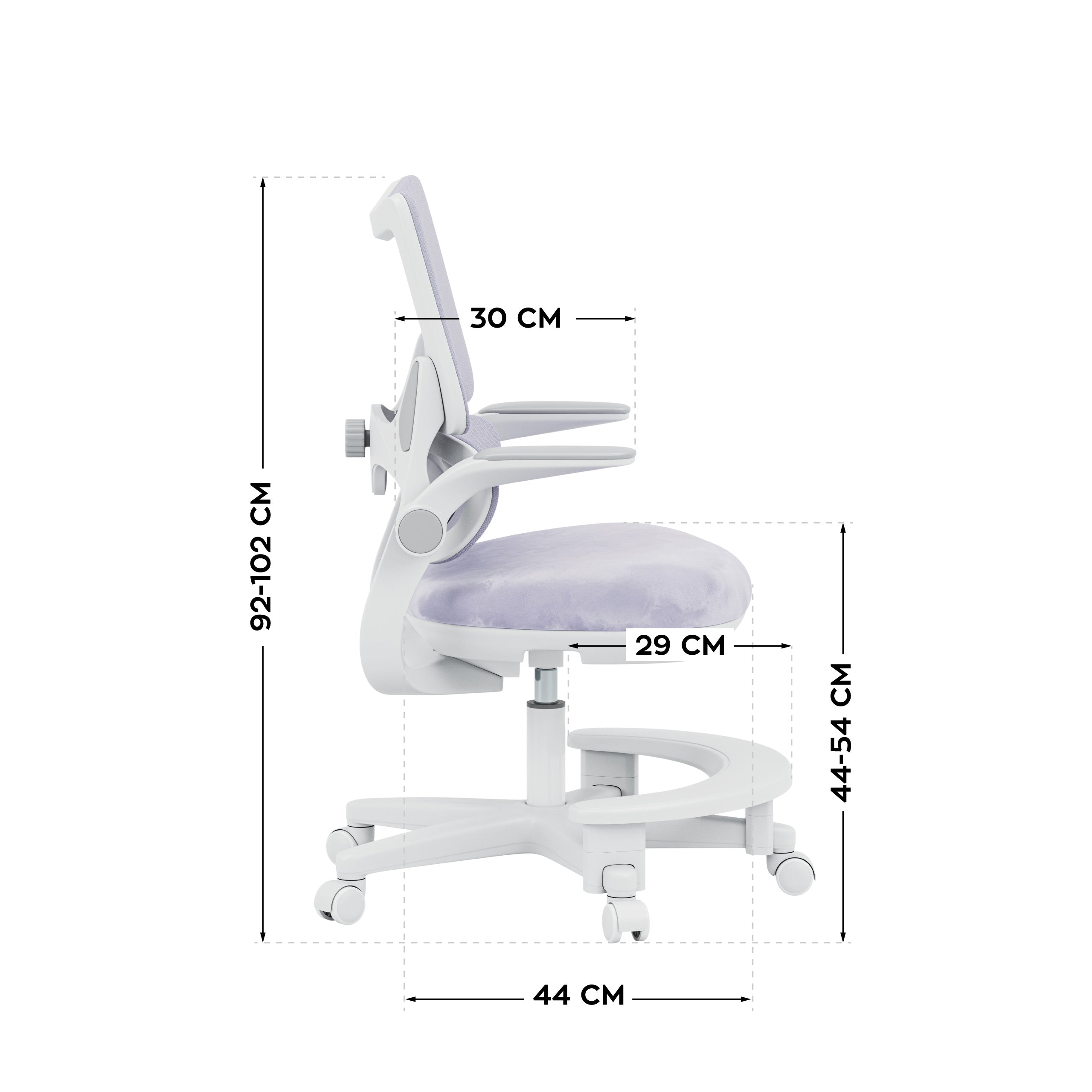 Kinderschreibtischstuhl Mark Adler Junior 5.7 Purple