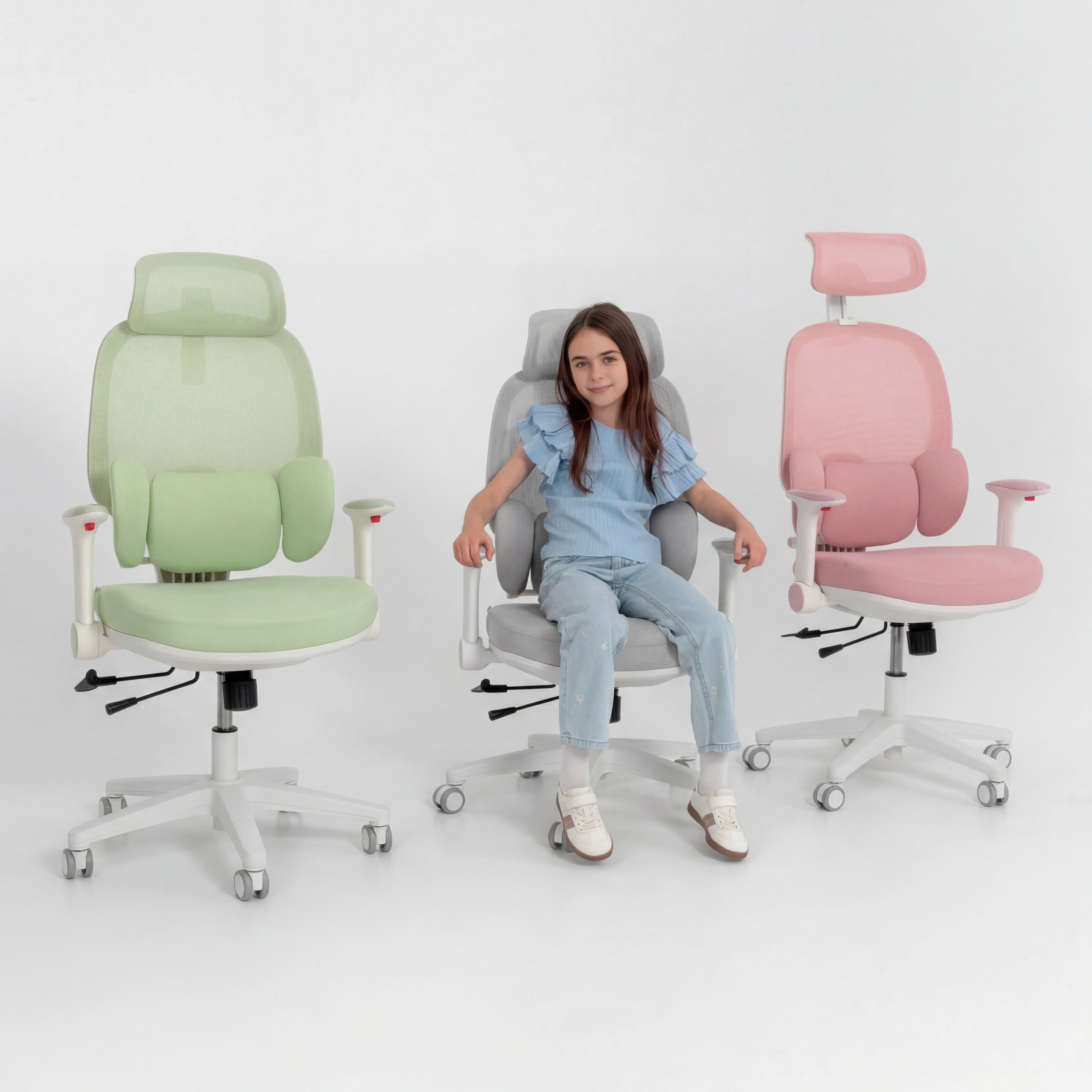 Ergonomischer Kinderstuhl Mark Adler Junior 6.3 Grün