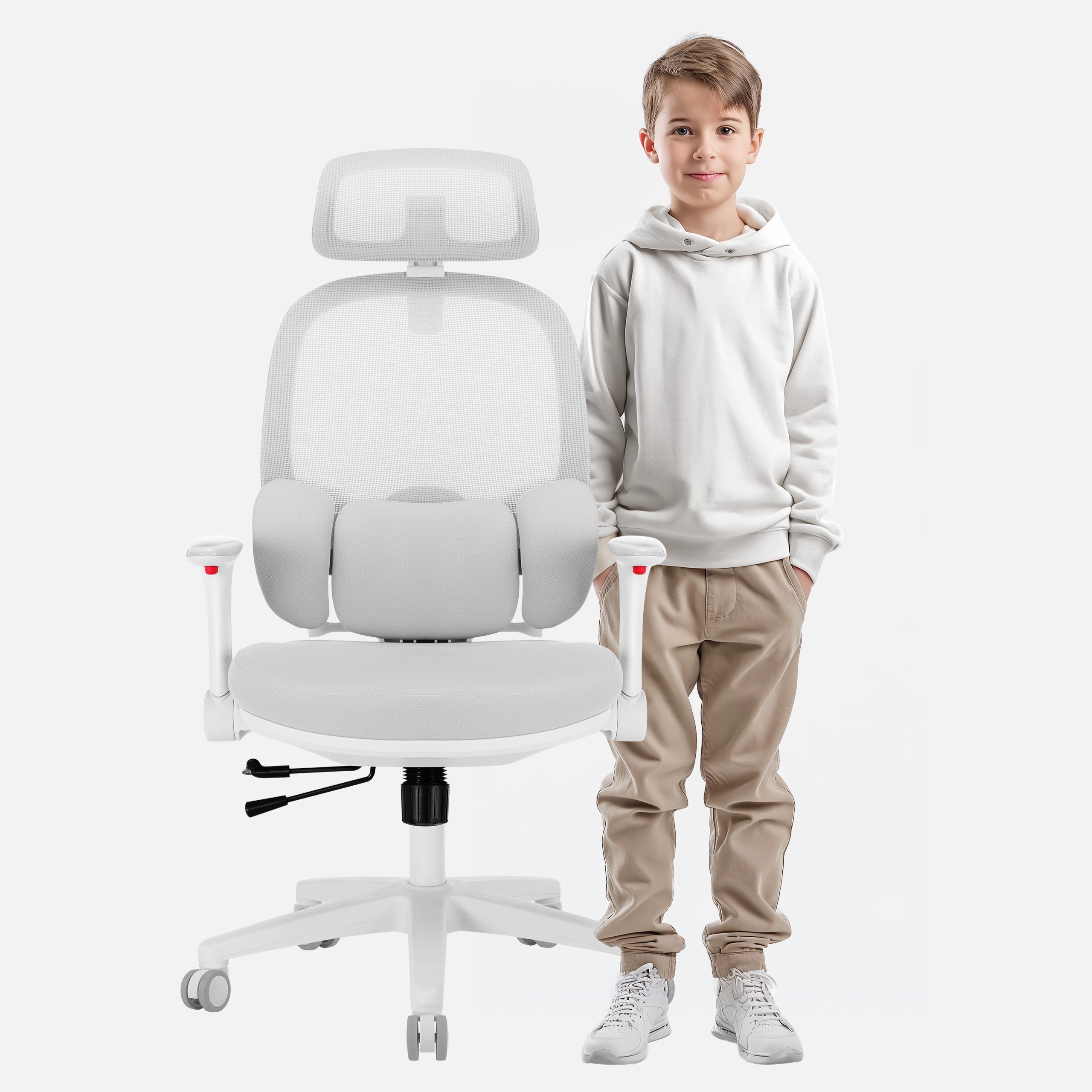 Ergonomischer Kindersessel Mark Adler Junior 6.3 Grey