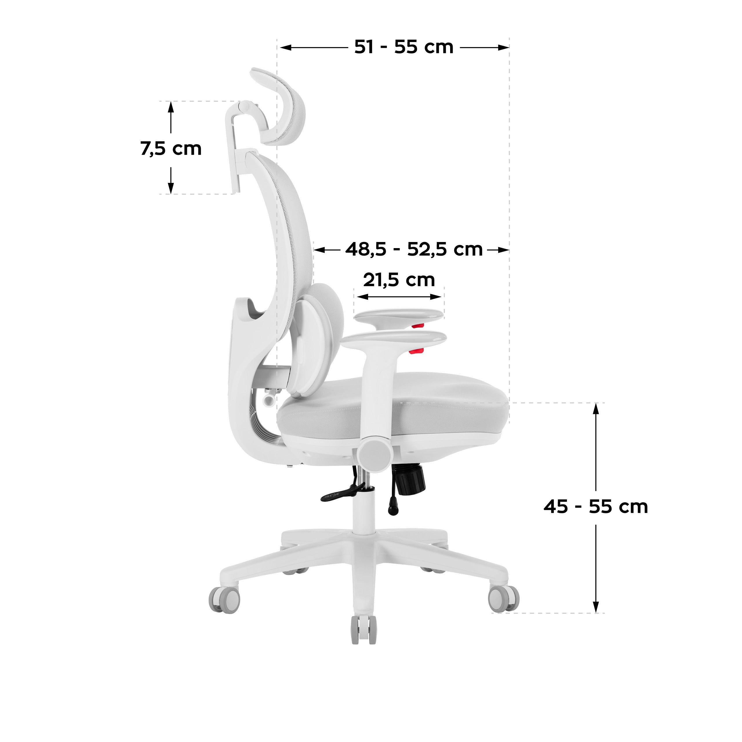 Ergonomischer Kindersessel Mark Adler Junior 6.3 Grey