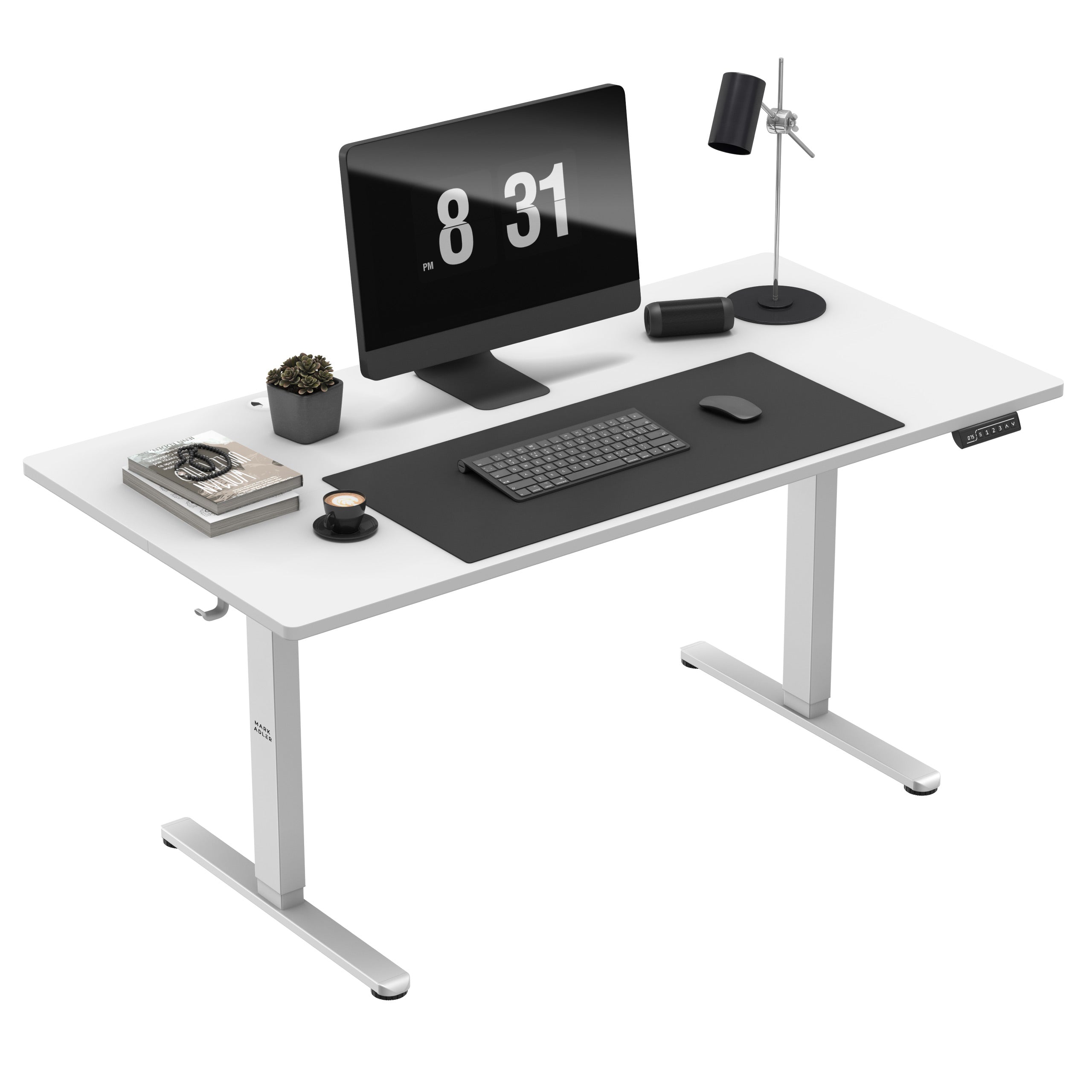Elektrischer Schreibtisch Mark Adler Leader 7.6 Weiß 160 cm