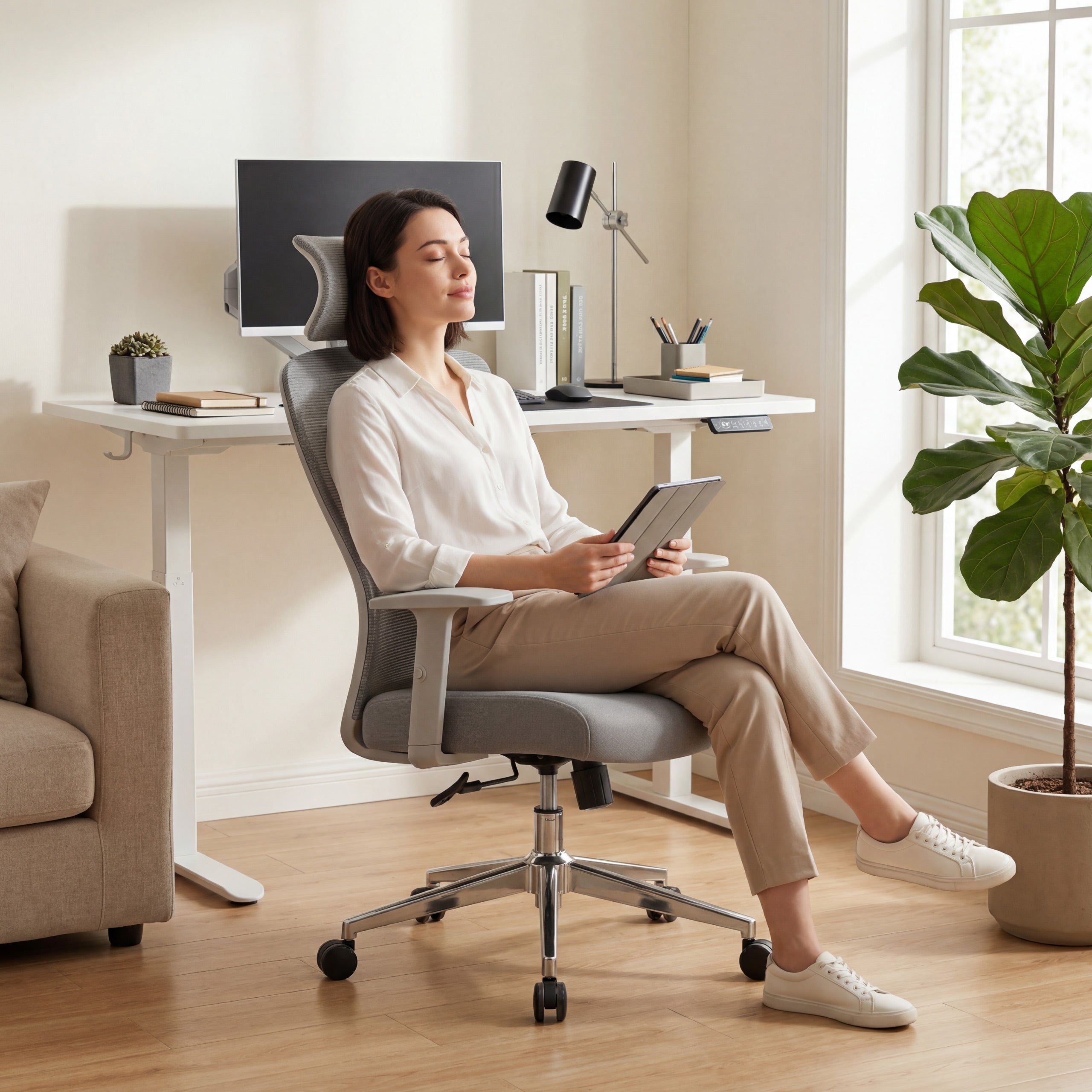 Ergonomischer Bürostuhl Mark Adler Manager 2.6 Grey