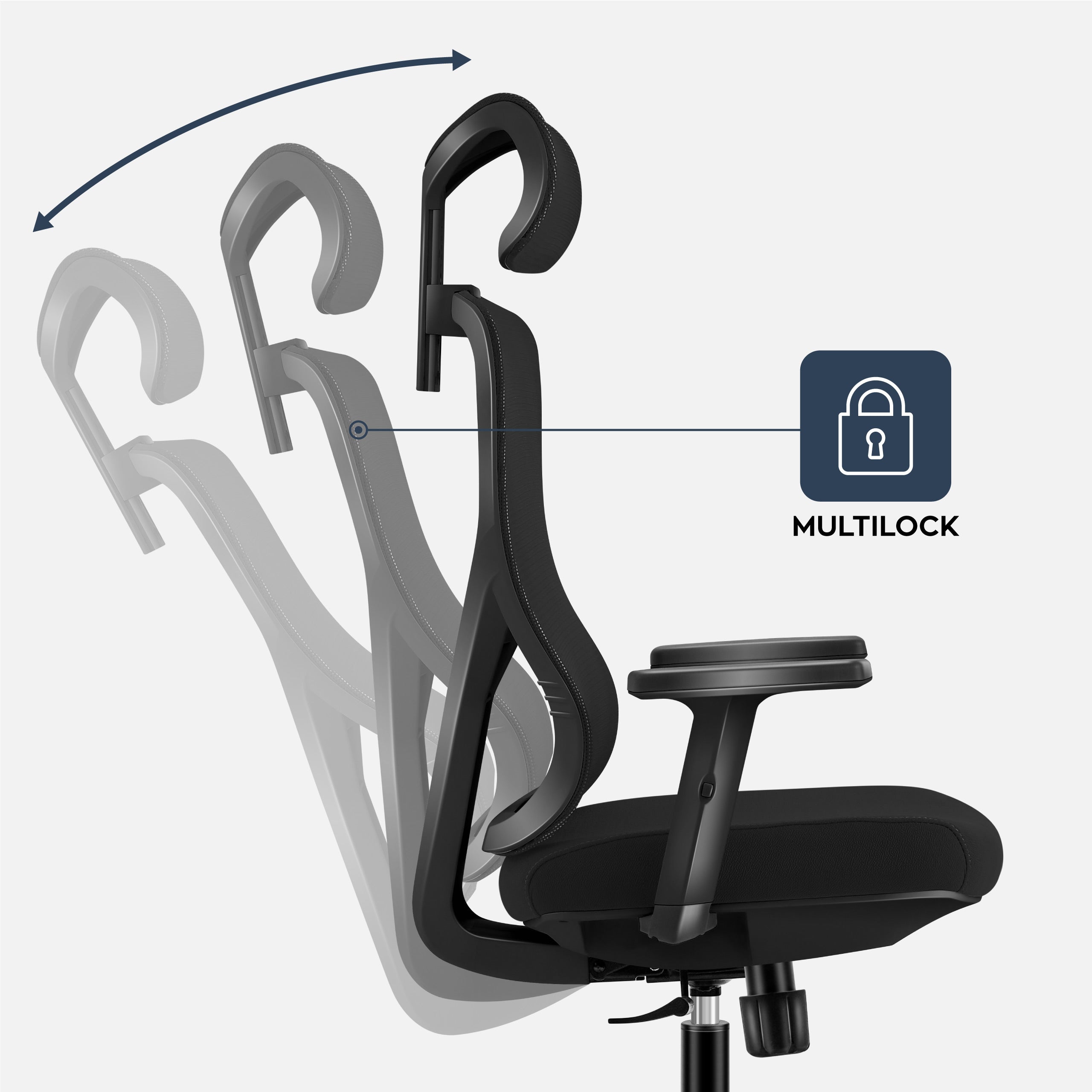 Bequemer ergonomischer Stuhl
