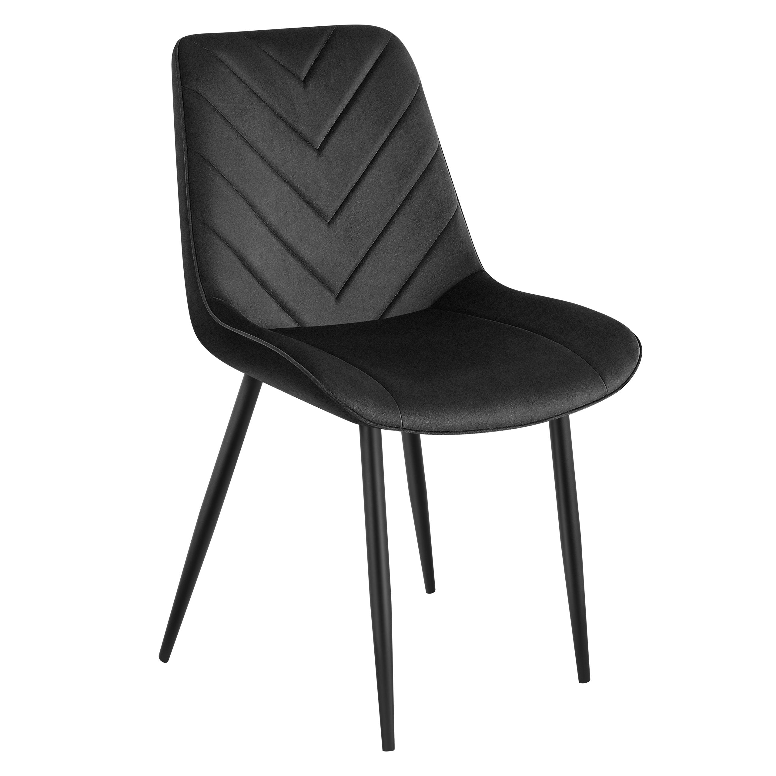 Samtstuhl Mark Adler Prince 3.0 schwarz