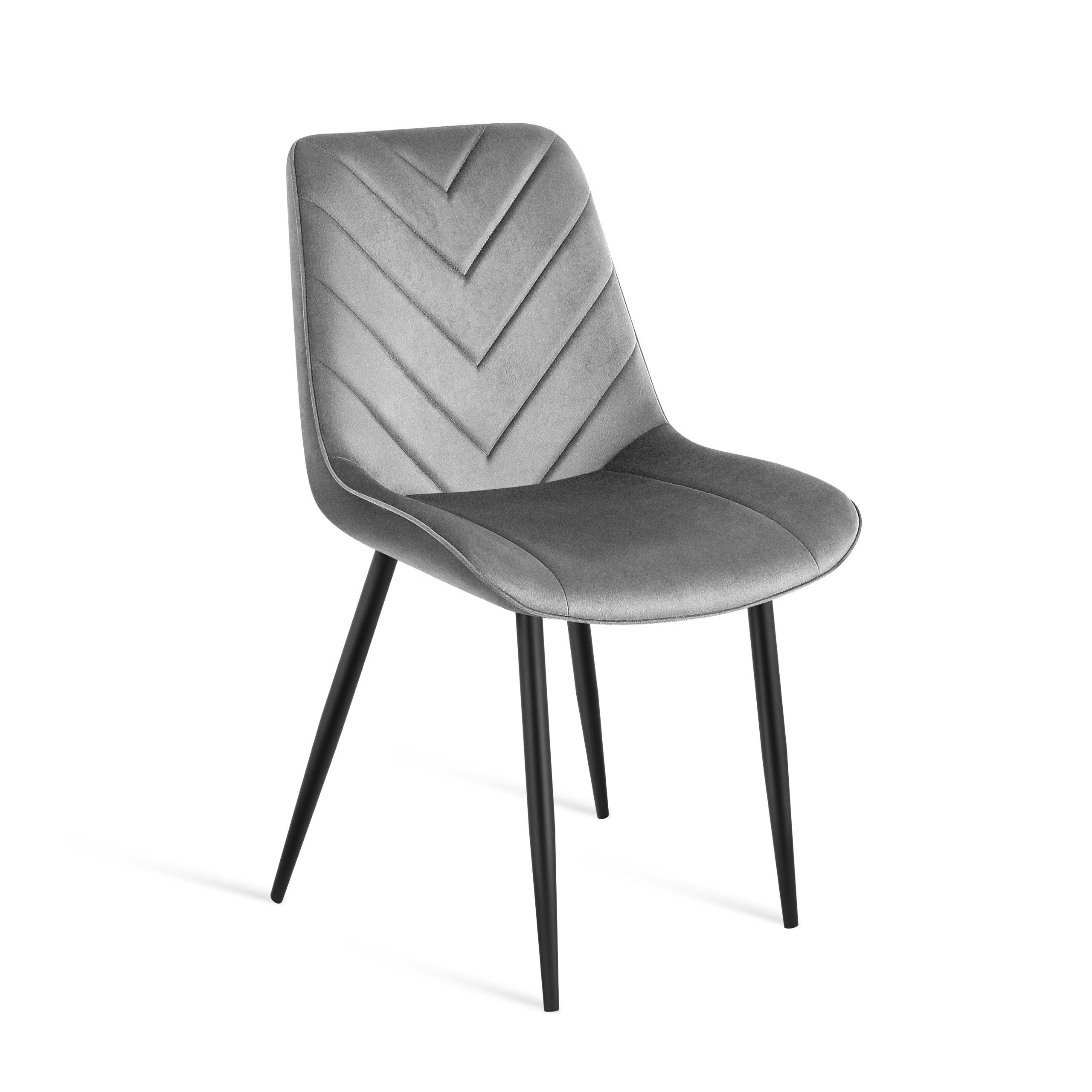 Mark Adler Prince 3.0 Veloursstuhl Grau